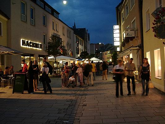 1Klostergasse gegen 22 Uhr