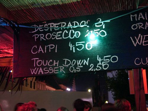 Caipi Prosseco und mehr Bar Brasil Cafe am Markt