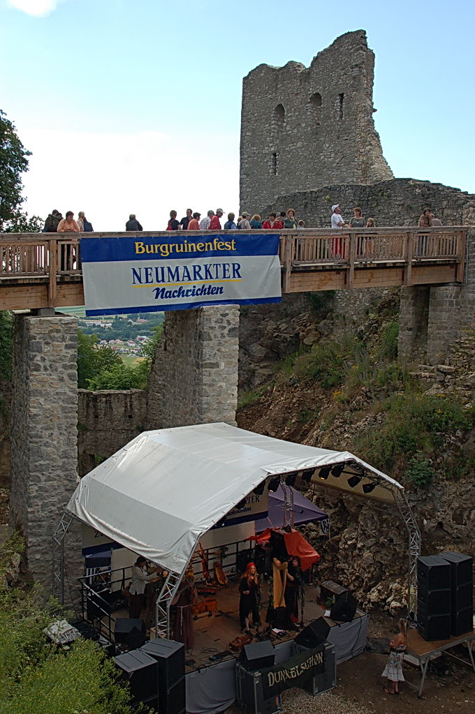 Burgruinenfest Wolfstein 2007