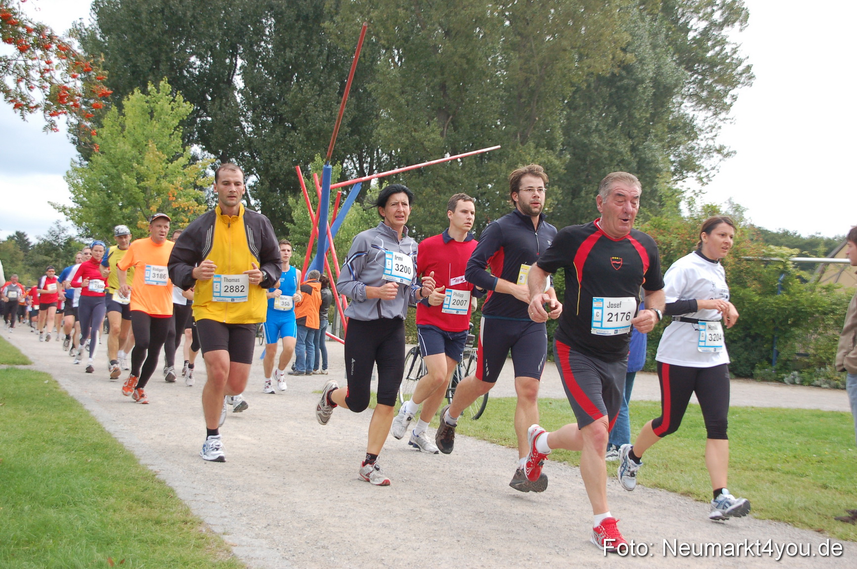 0104 LGS Stadtlauf Neumarkt 2008