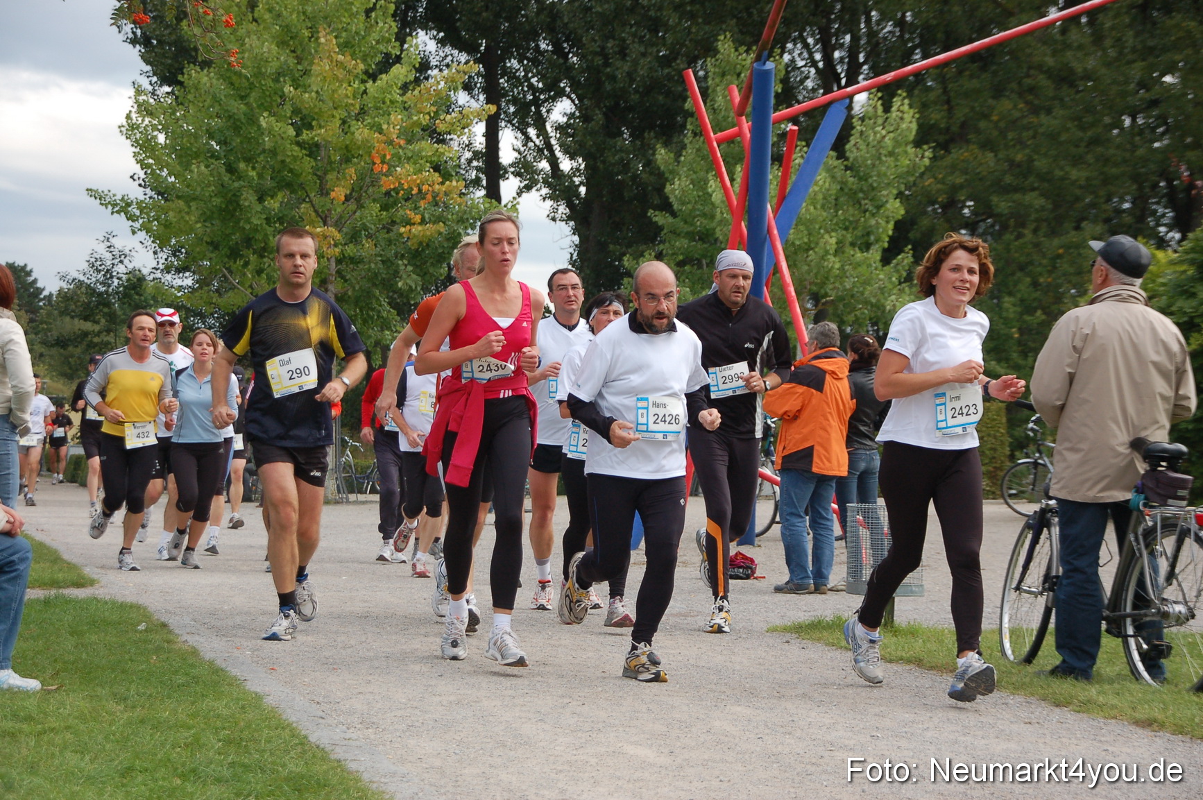 0123 LGS Stadtlauf Neumarkt 2008
