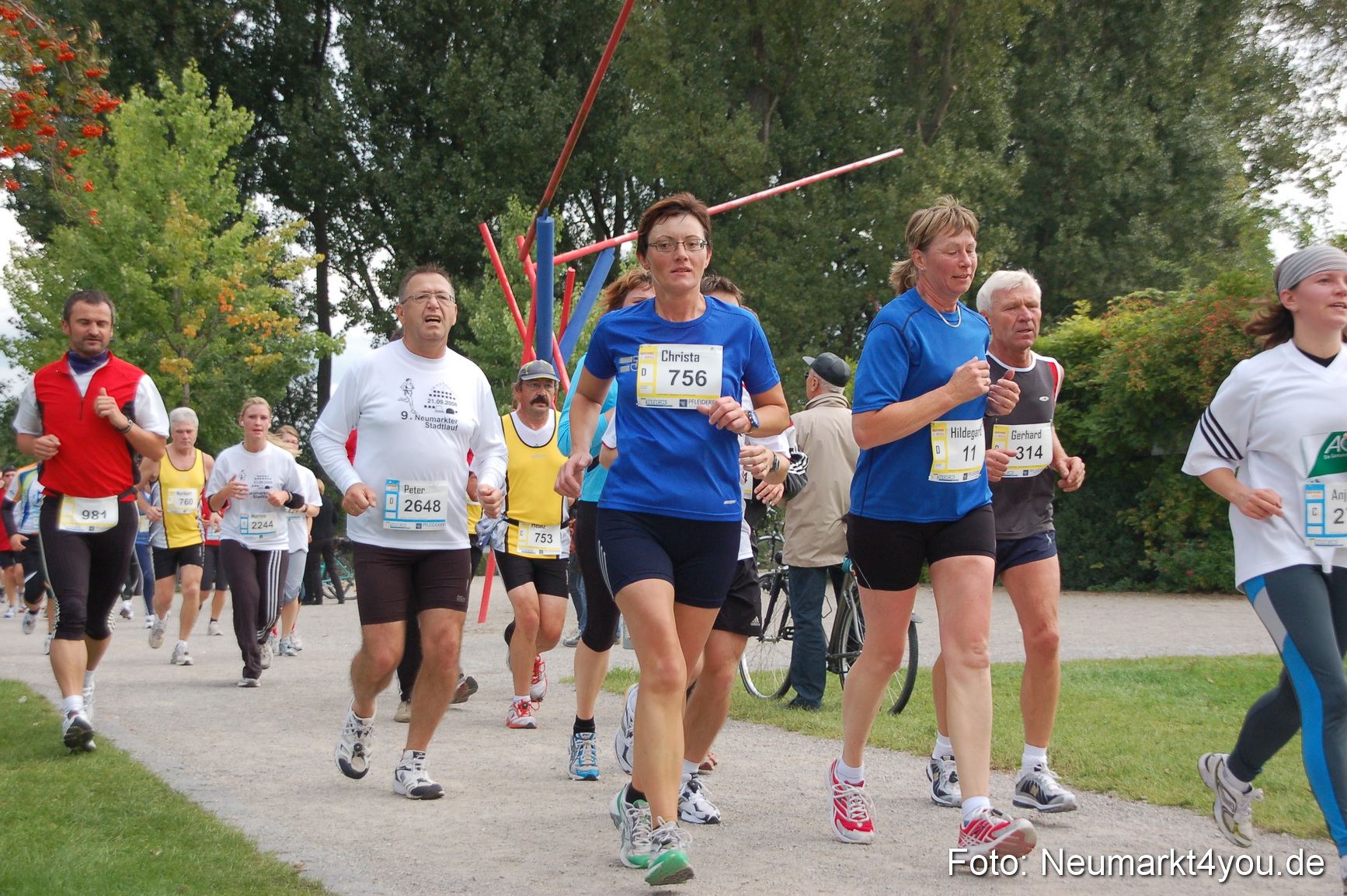 0133 LGS Stadtlauf Neumarkt 2008