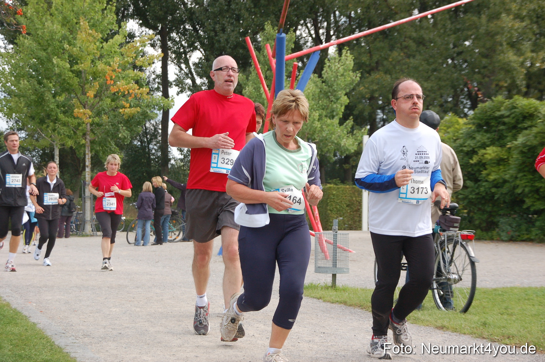 0136 LGS Stadtlauf Neumarkt 2008
