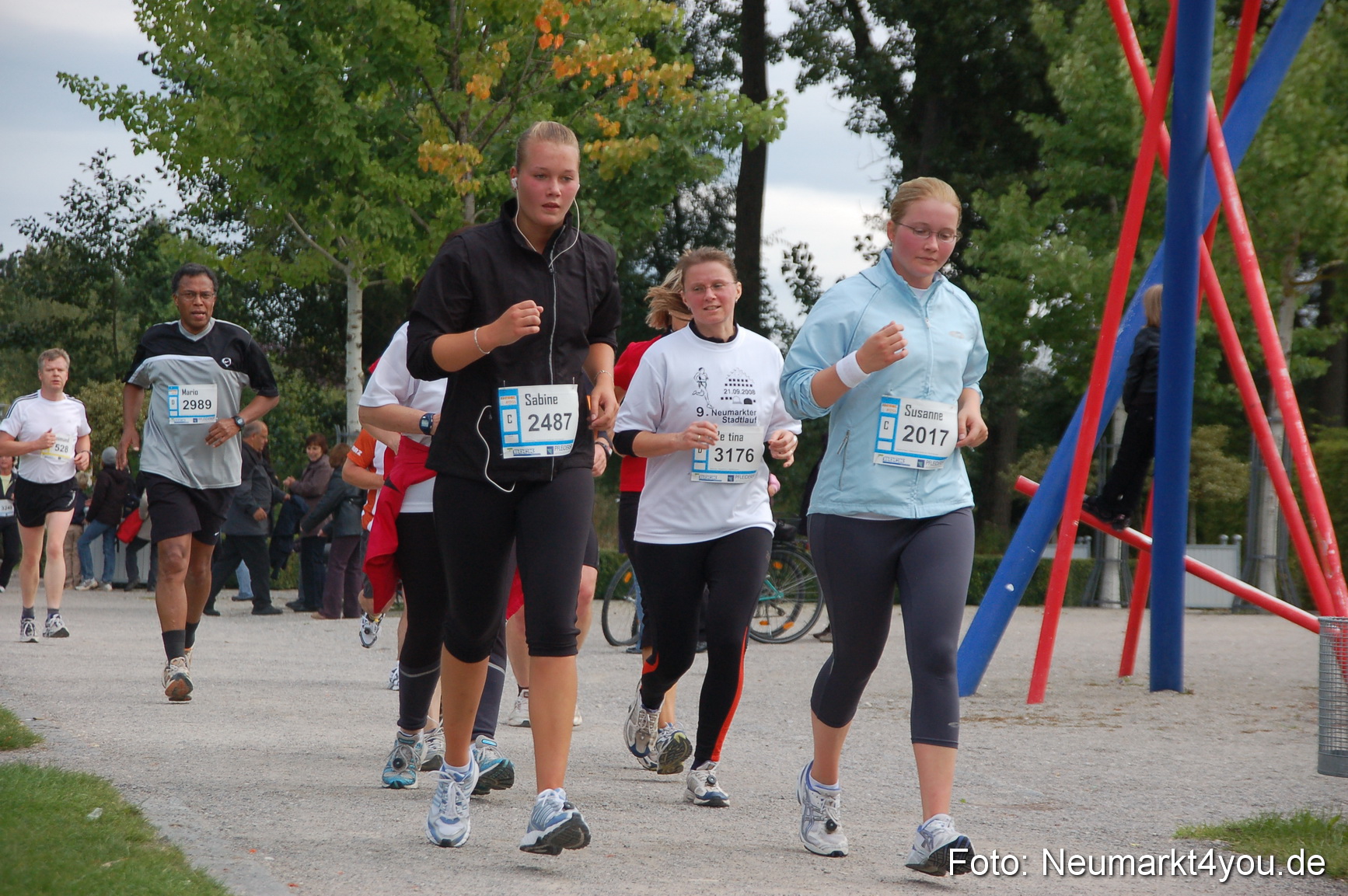0139 LGS Stadtlauf Neumarkt 2008