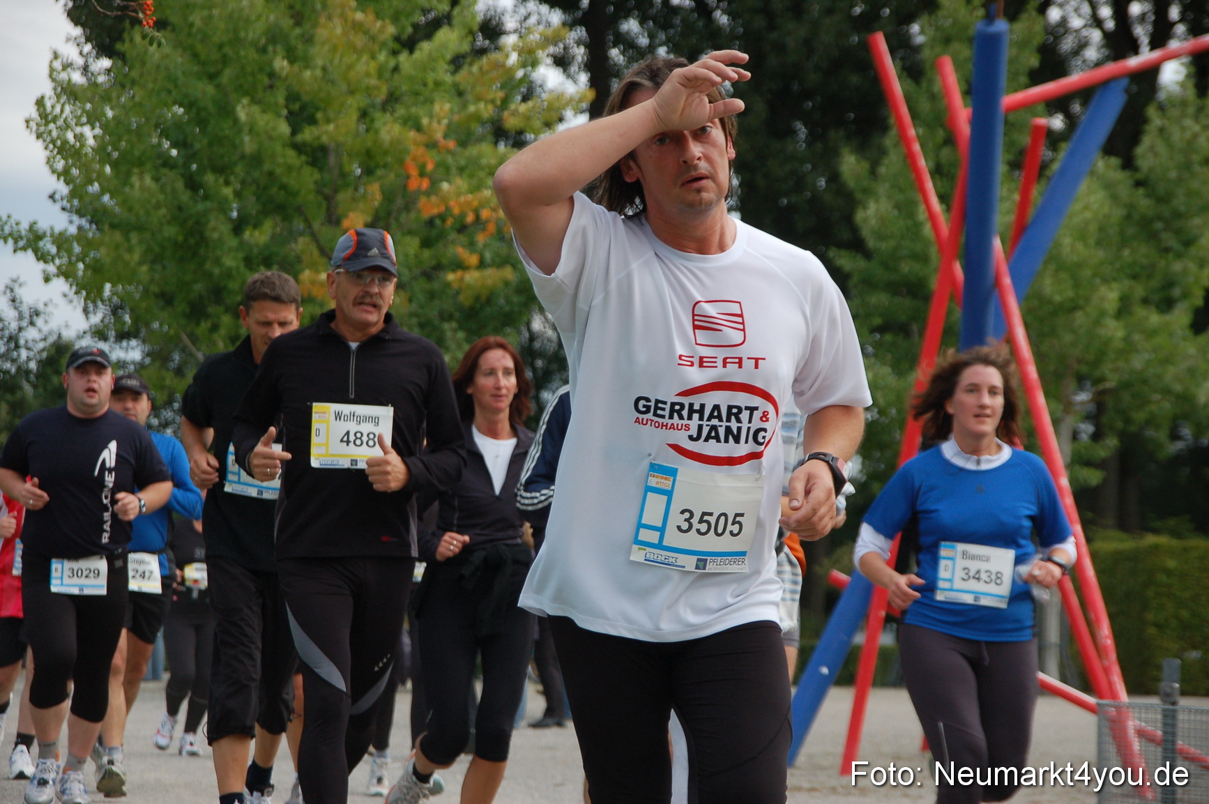 0142 LGS Stadtlauf Neumarkt 2008