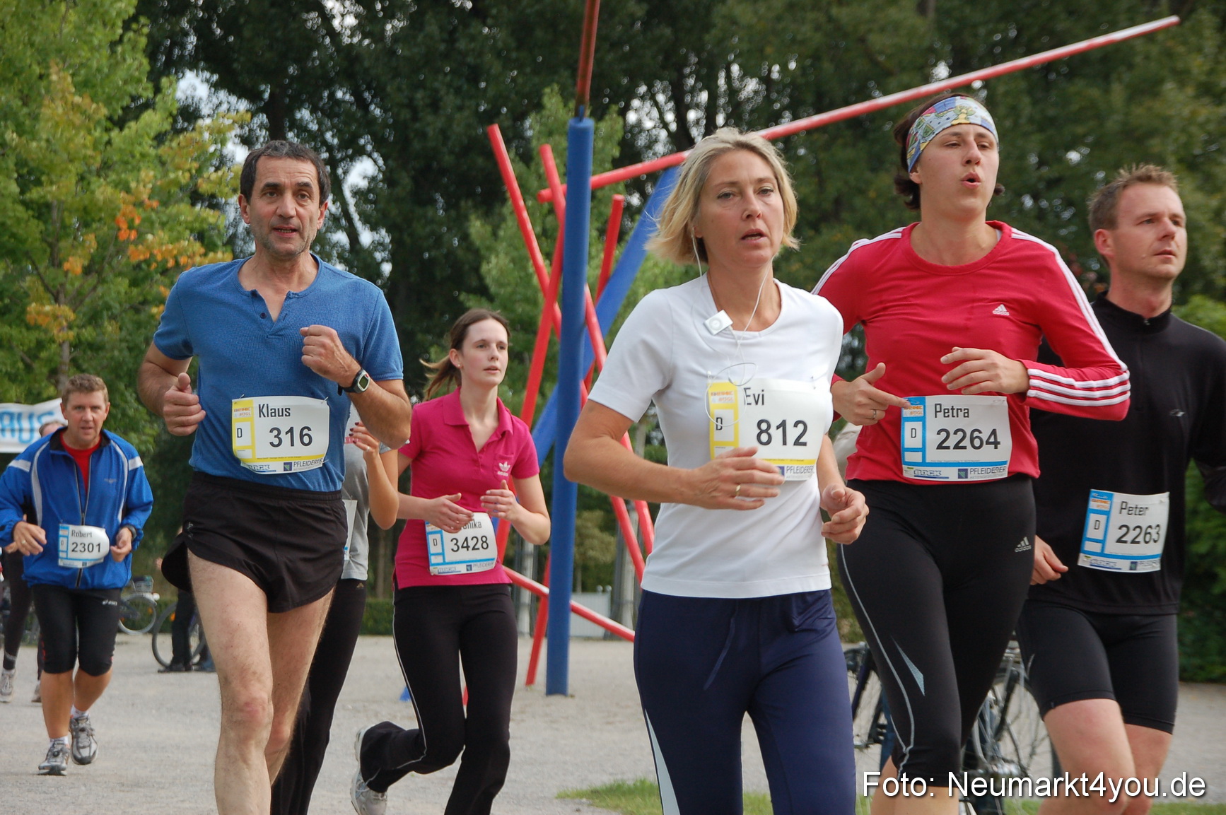 0148 LGS Stadtlauf Neumarkt 2008