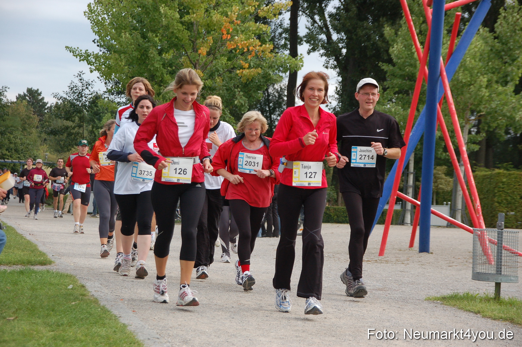 0158 LGS Stadtlauf Neumarkt 2008