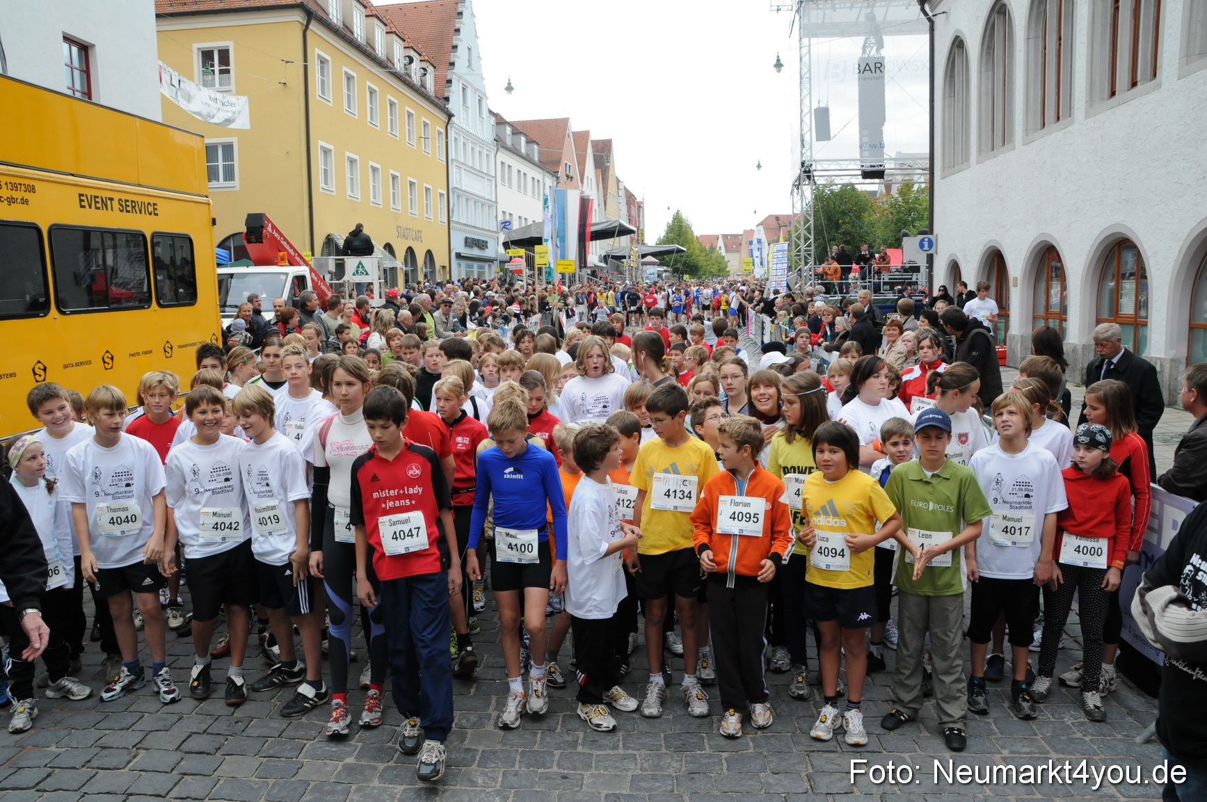 0006 Startbereich Stadtlauf Neumarkt 2008