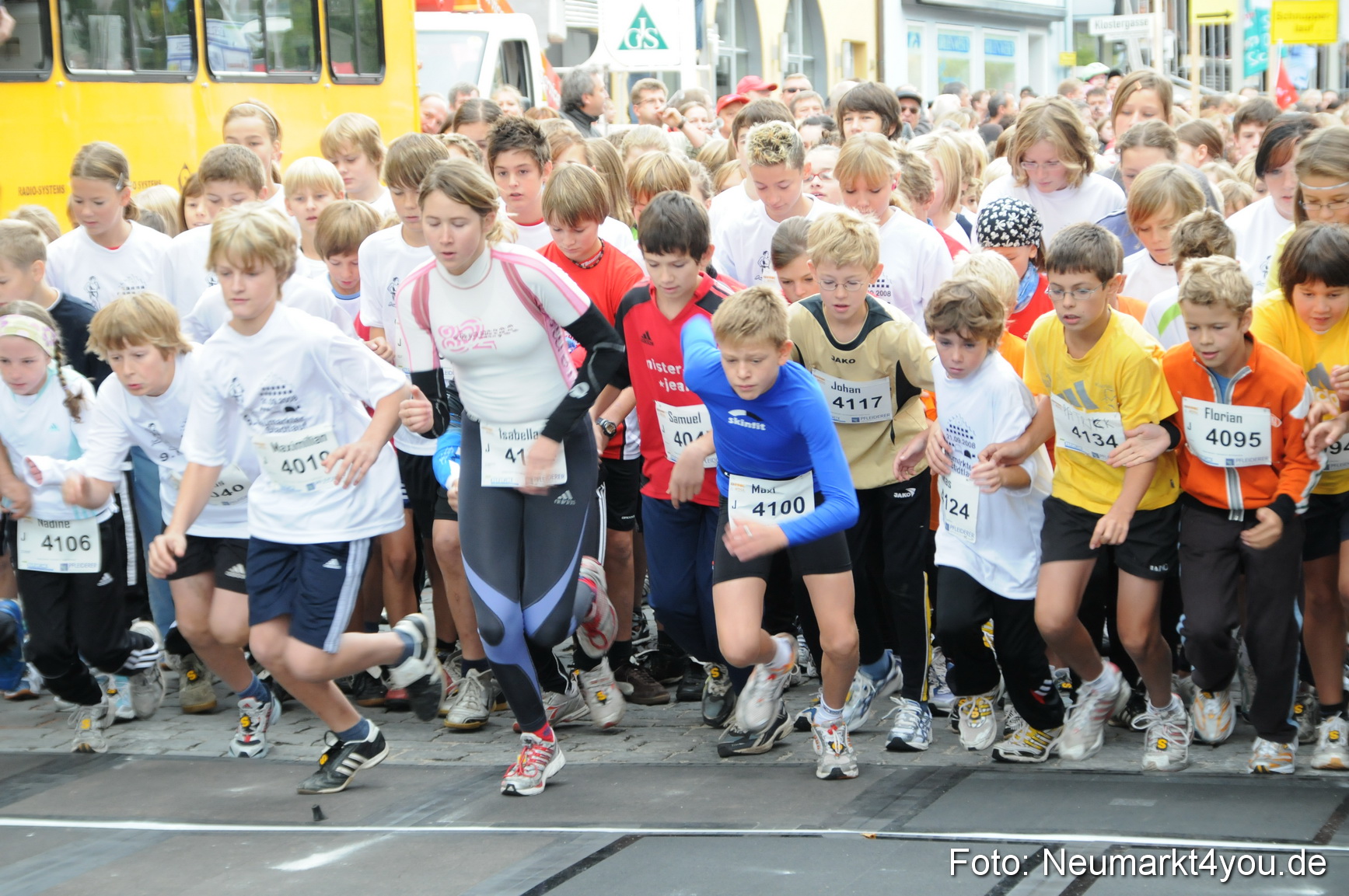 0009 Startbereich Stadtlauf Neumarkt 2008