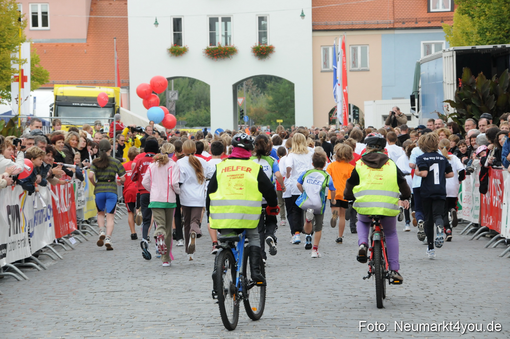 0013 Startbereich Stadtlauf Neumarkt 2008