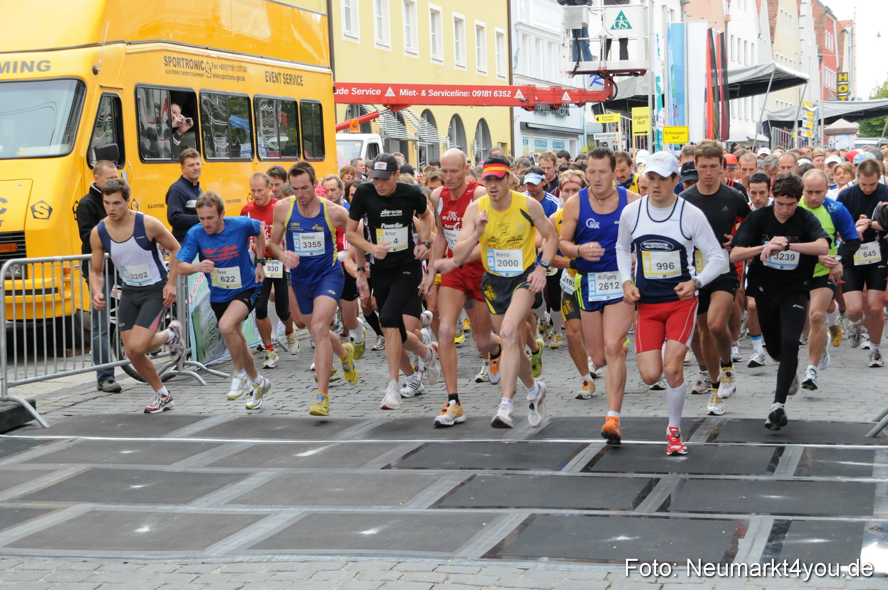 0020 Startbereich Stadtlauf Neumarkt 2008