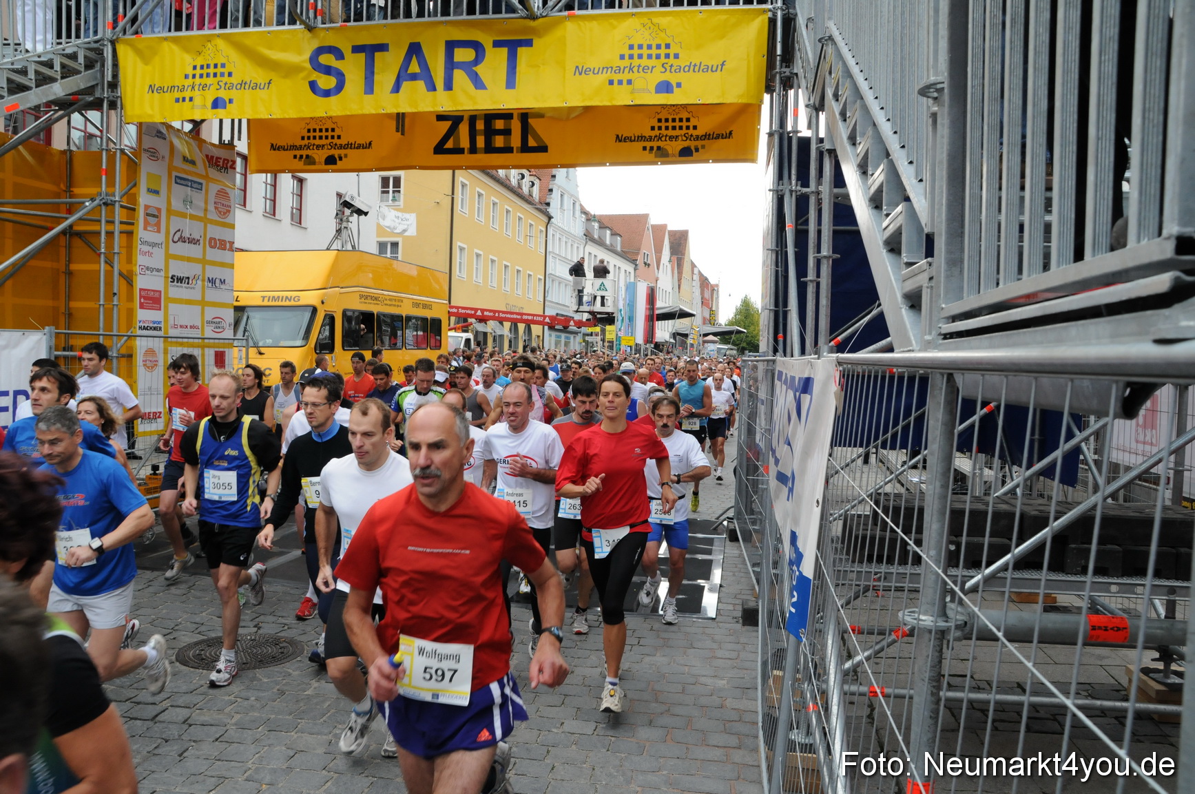 0021 Startbereich Stadtlauf Neumarkt 2008