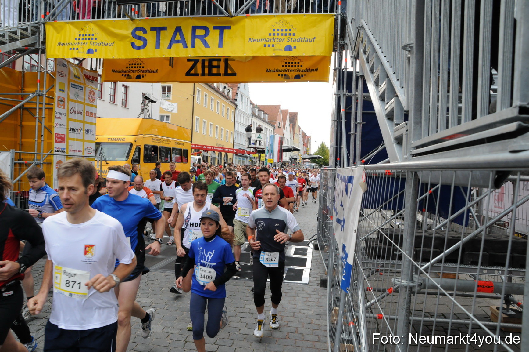 0024 Startbereich Stadtlauf Neumarkt 2008