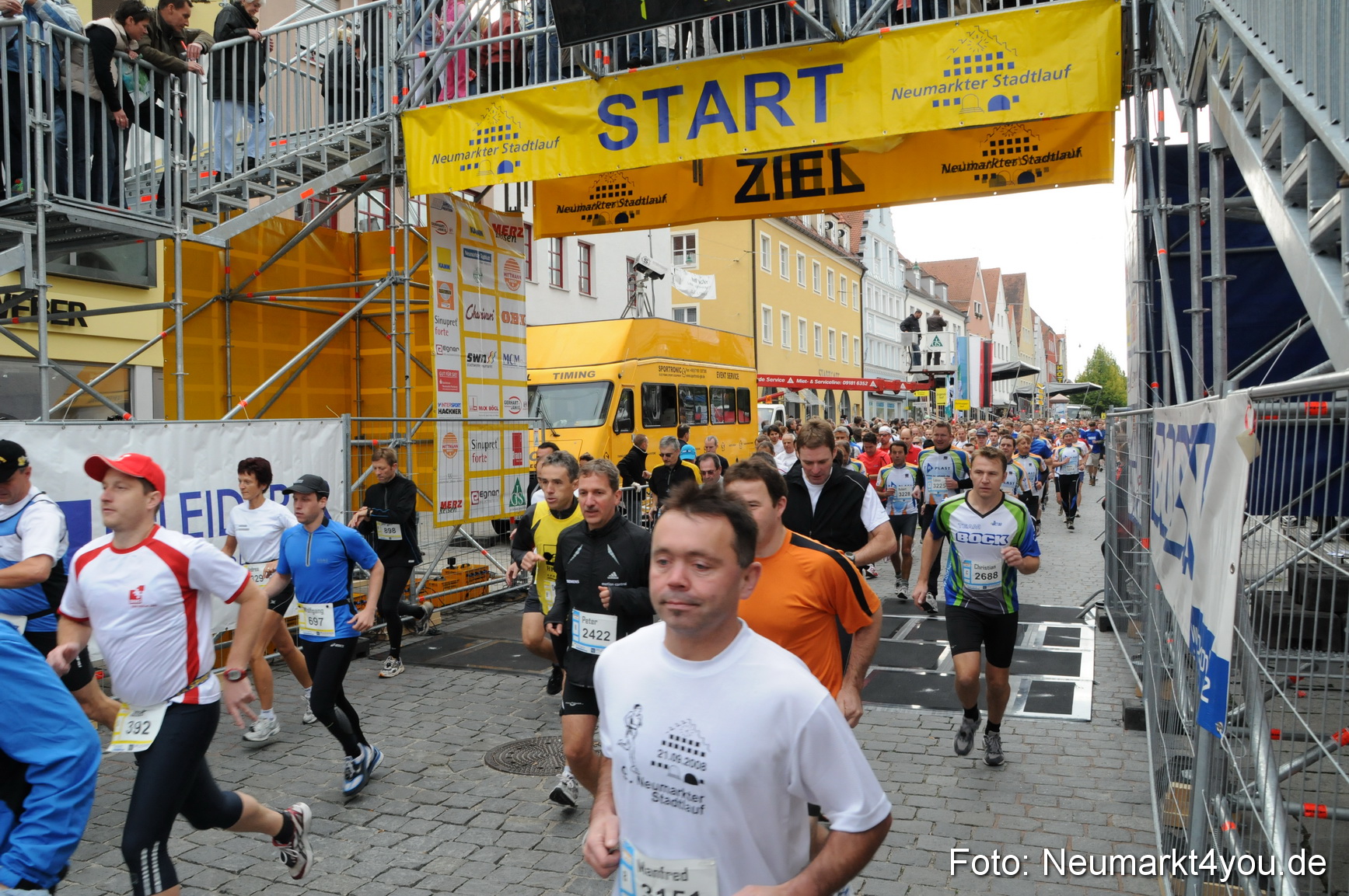 0031 Startbereich Stadtlauf Neumarkt 2008