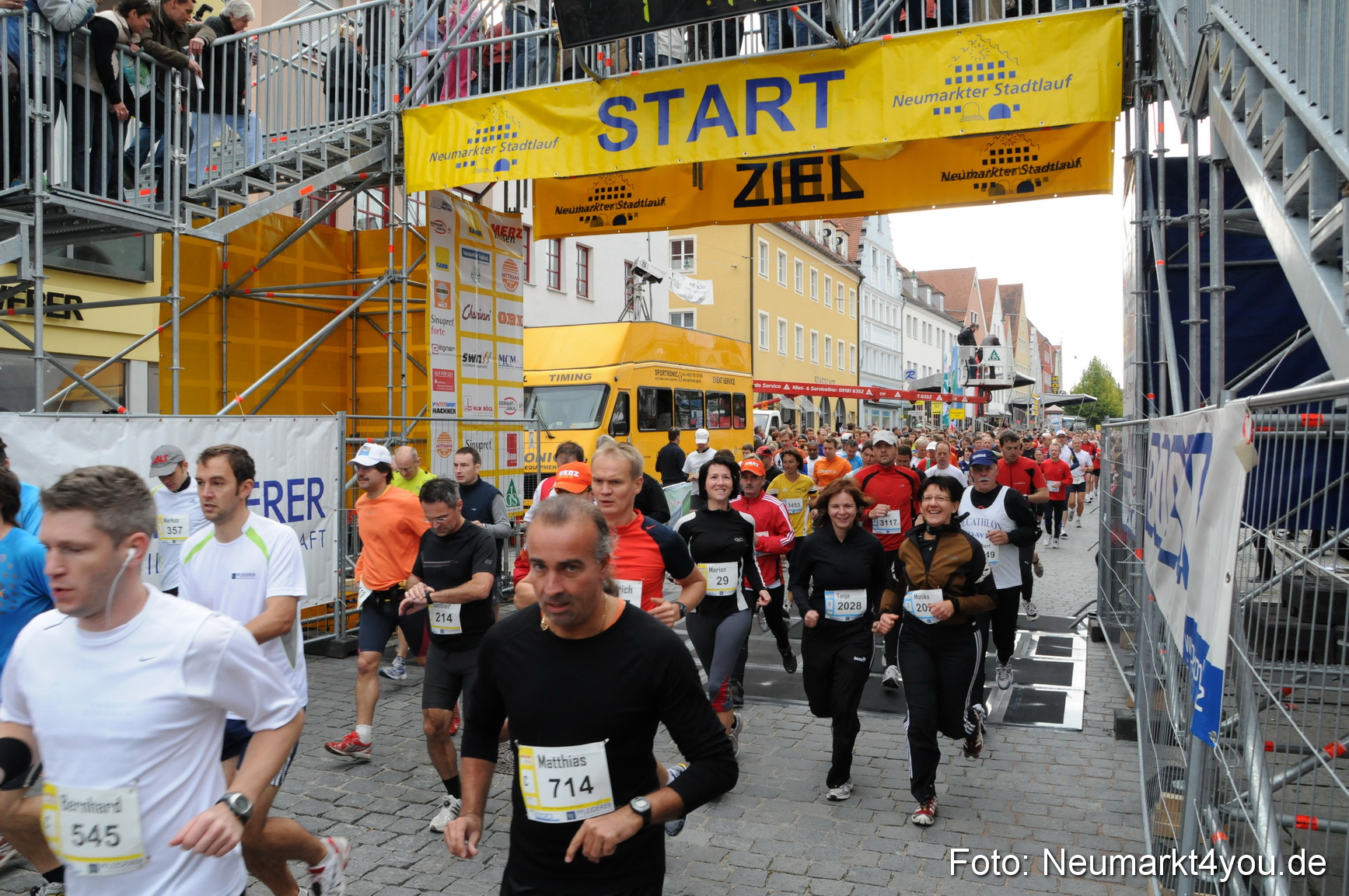 0034 Startbereich Stadtlauf Neumarkt 2008