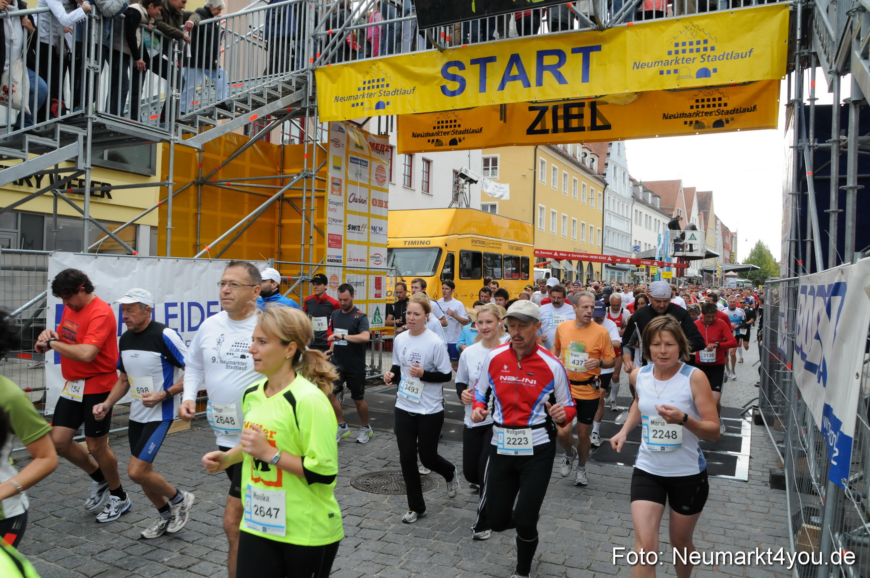 0038 Startbereich Stadtlauf Neumarkt 2008