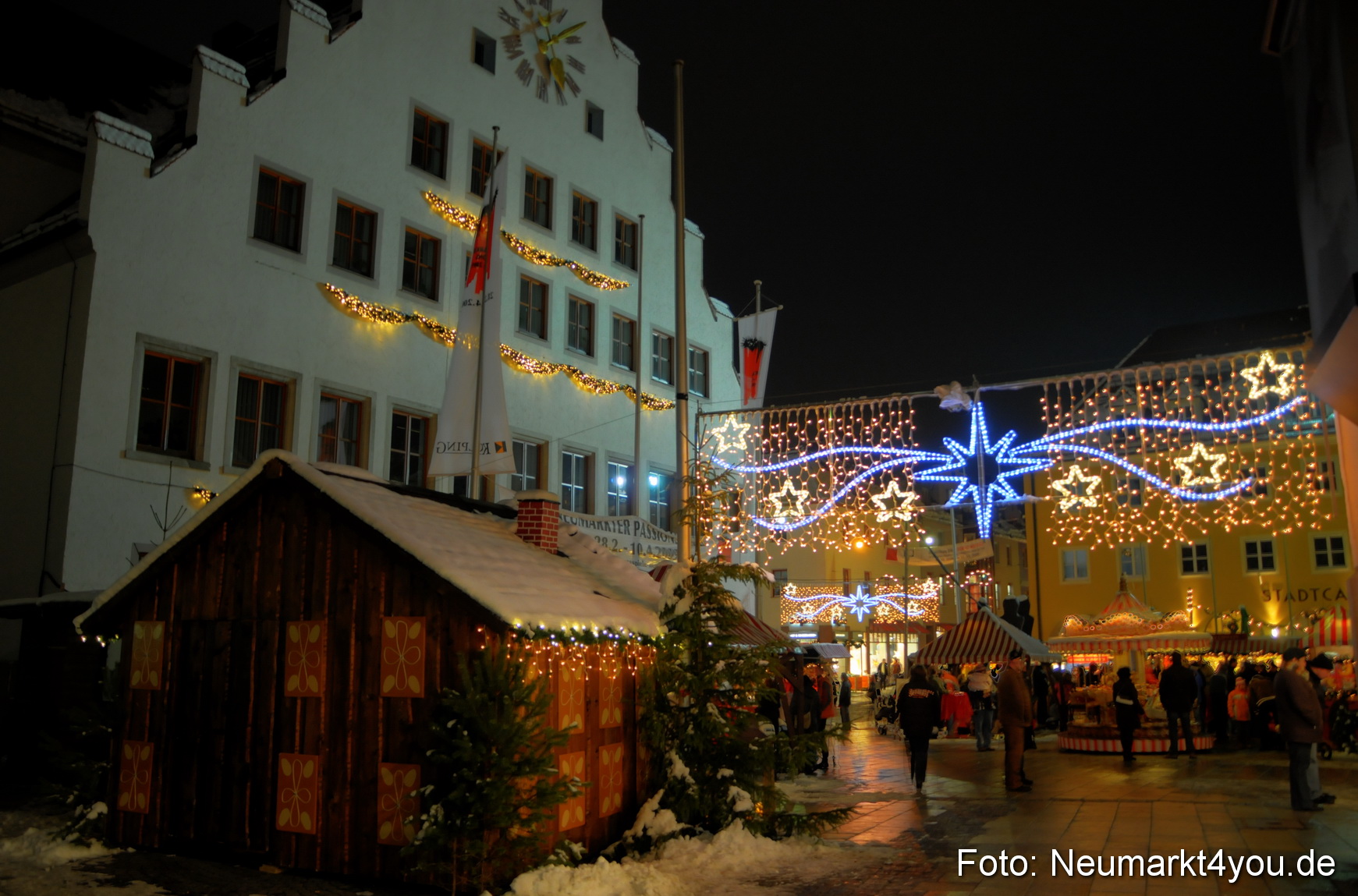 Weihnachtsmarkt Neumarkt 2008