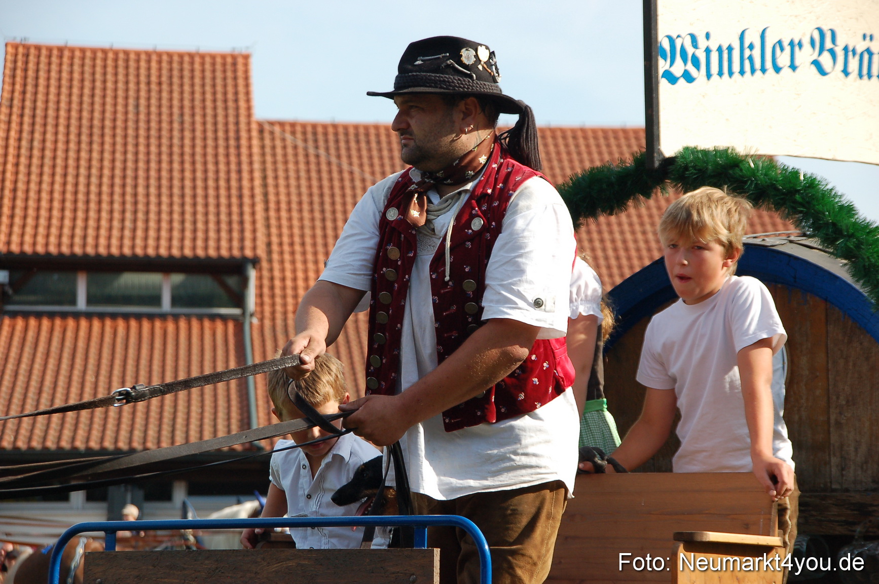 0029 Pferdeschau Volksfest 170809