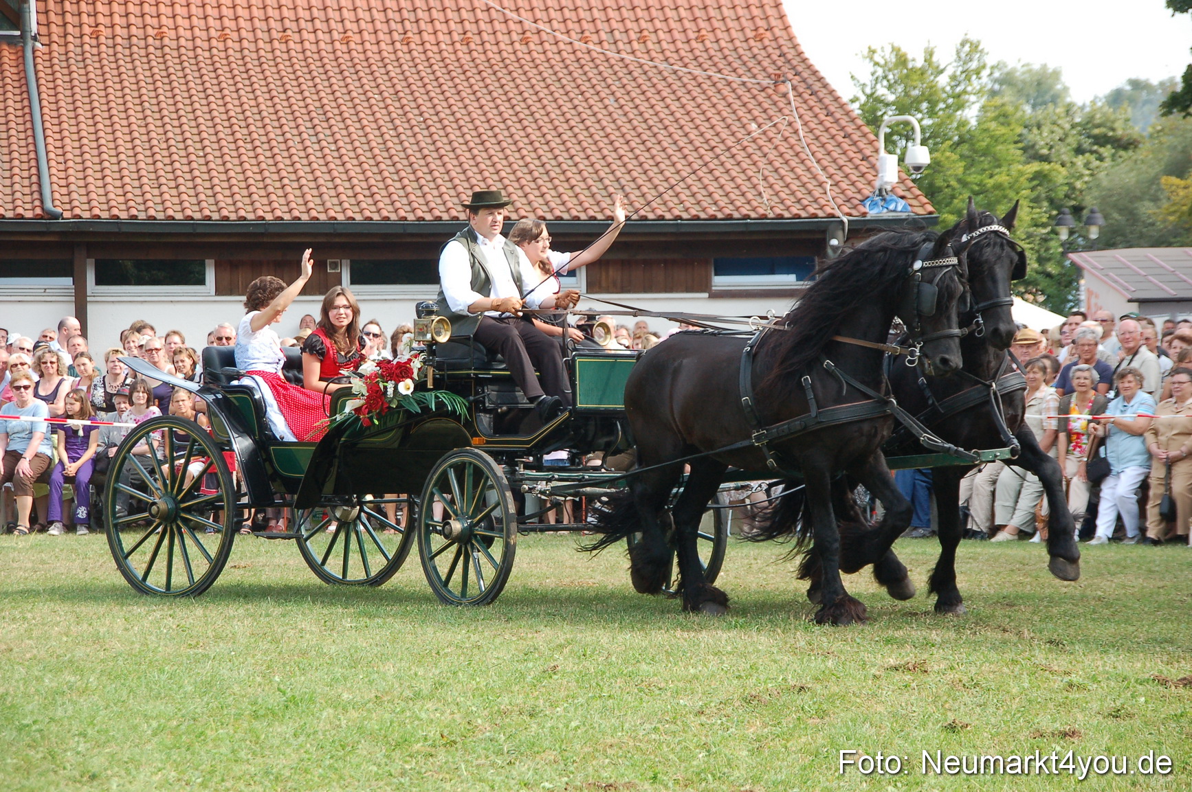 0097 Pferdeschau Volksfest 170809
