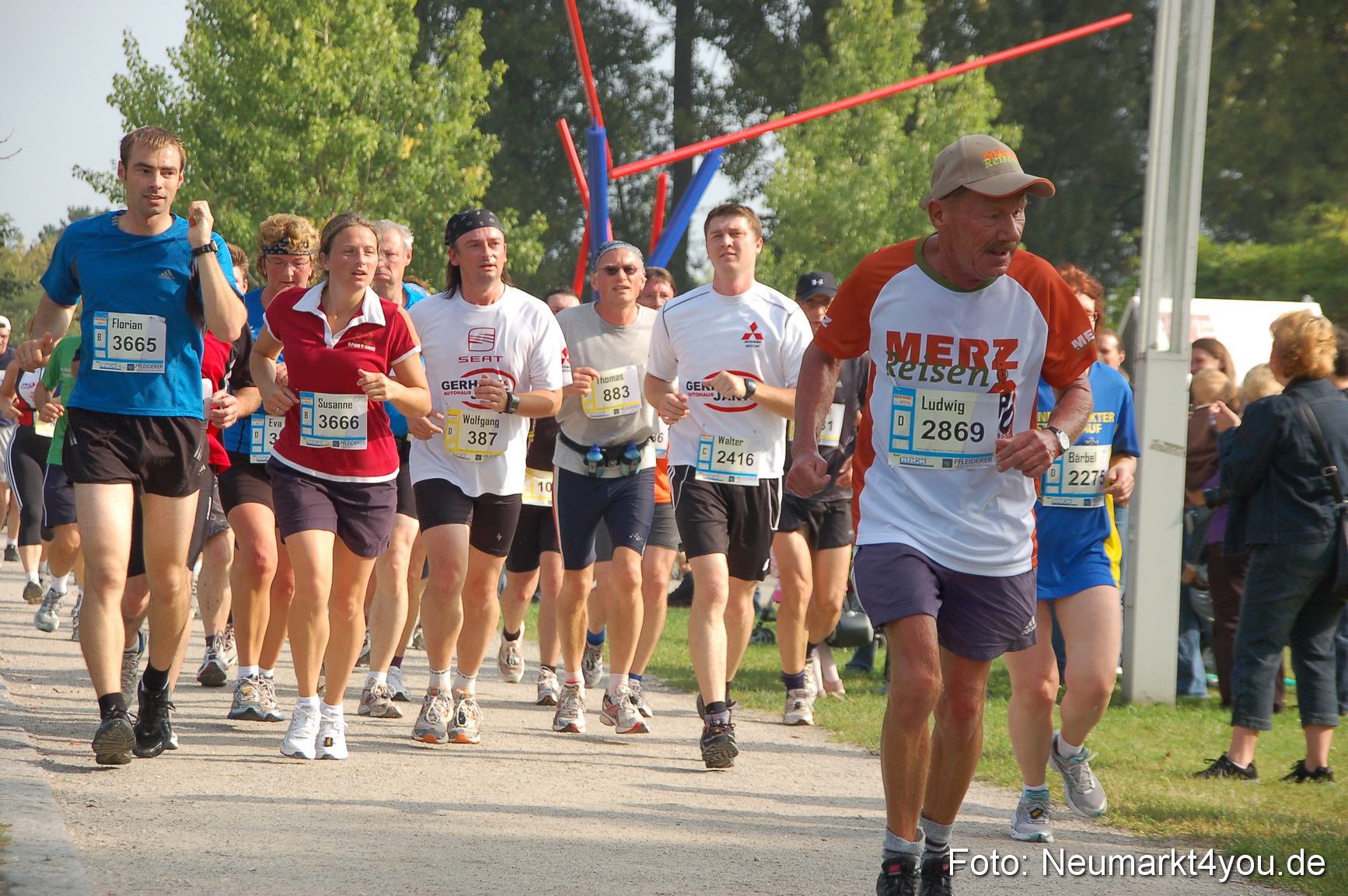 0069 Stadtlauf Neumarkt LGS 200909