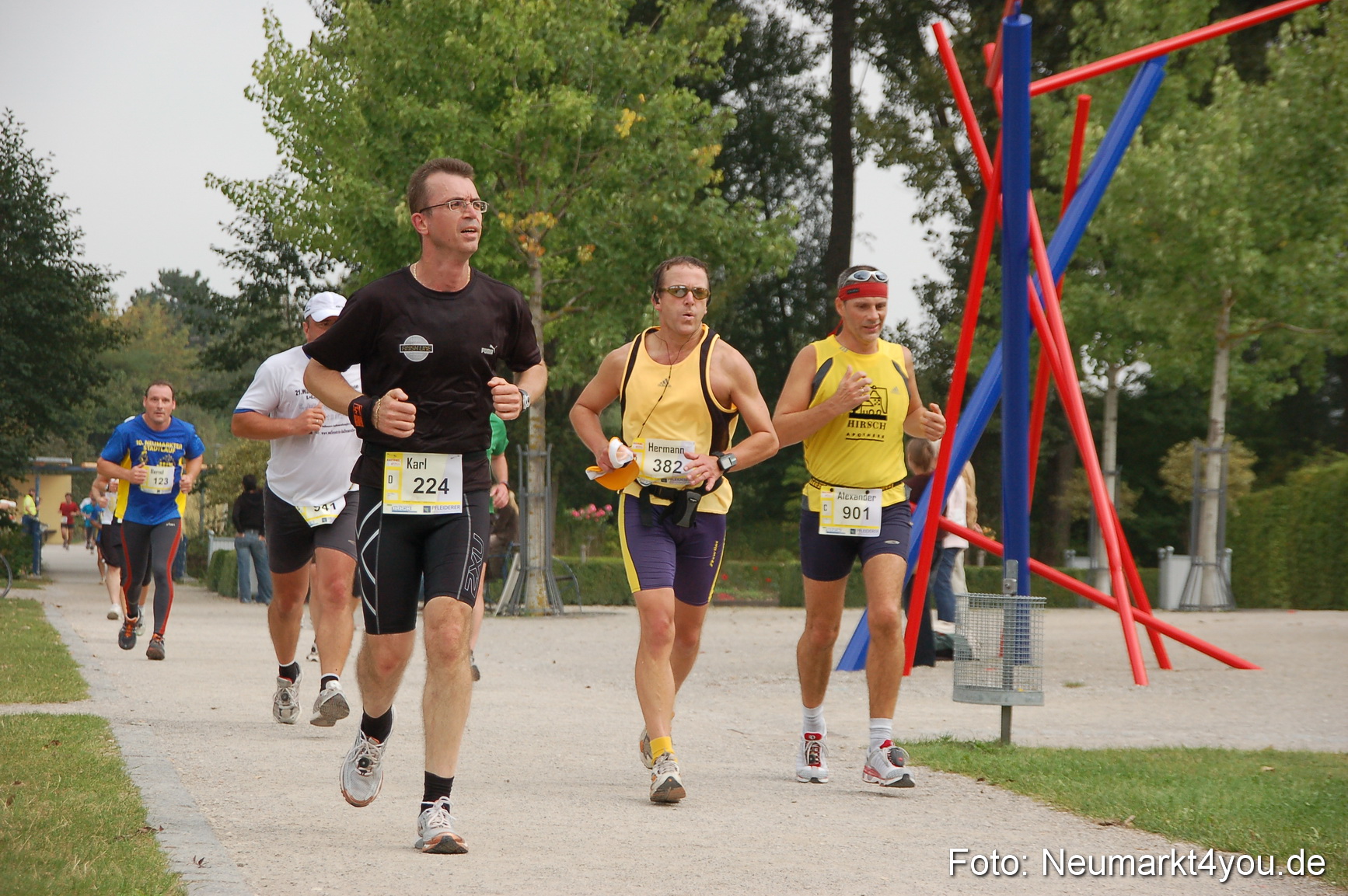 0111 Stadtlauf Neumarkt LGS 200909