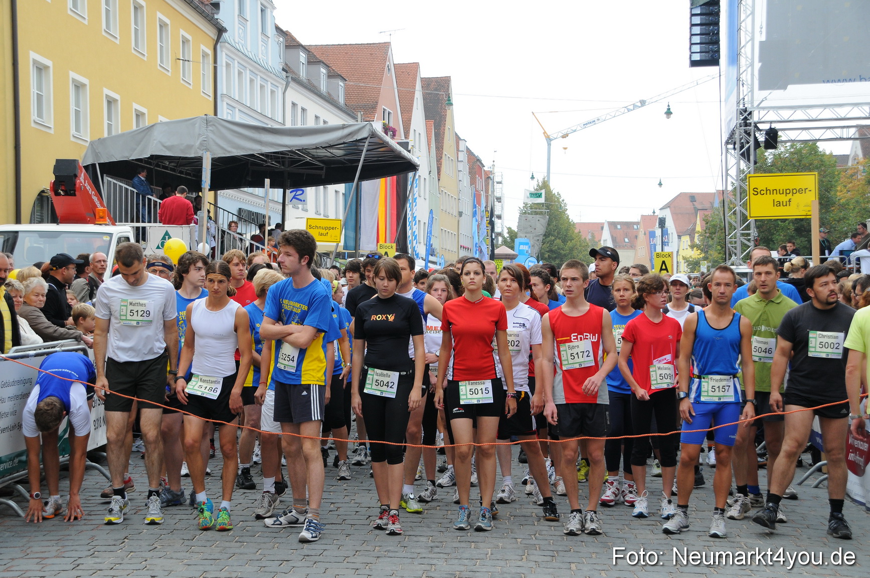 0001 Stadtlauf Neumarkt Startbereich 200909