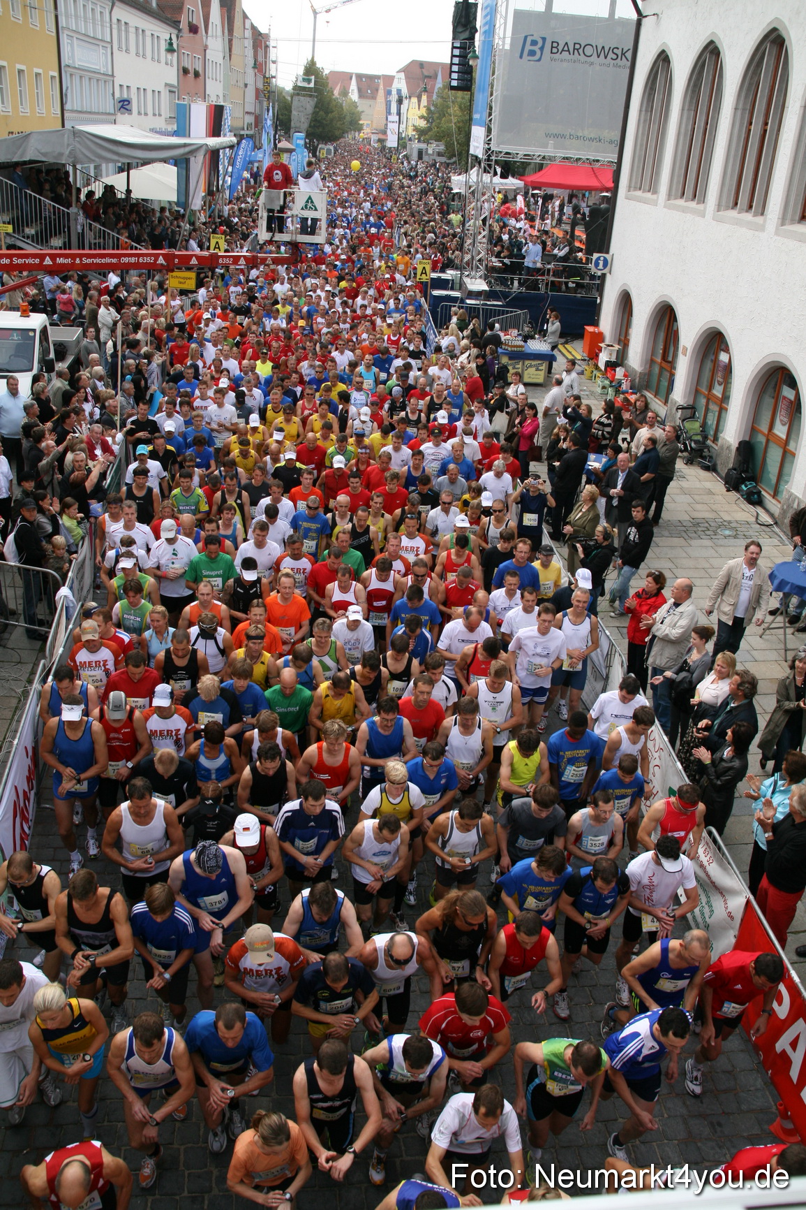 0050 Stadtlauf Neumarkt Startbereich 200909