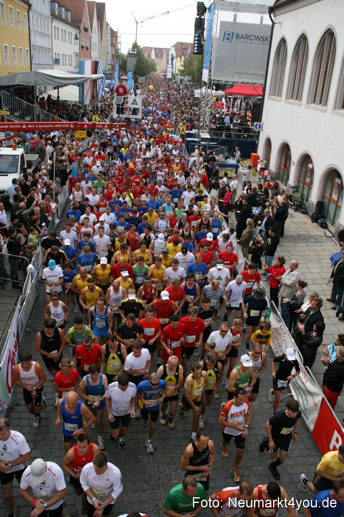 0053 Stadtlauf Neumarkt Startbereich 200909