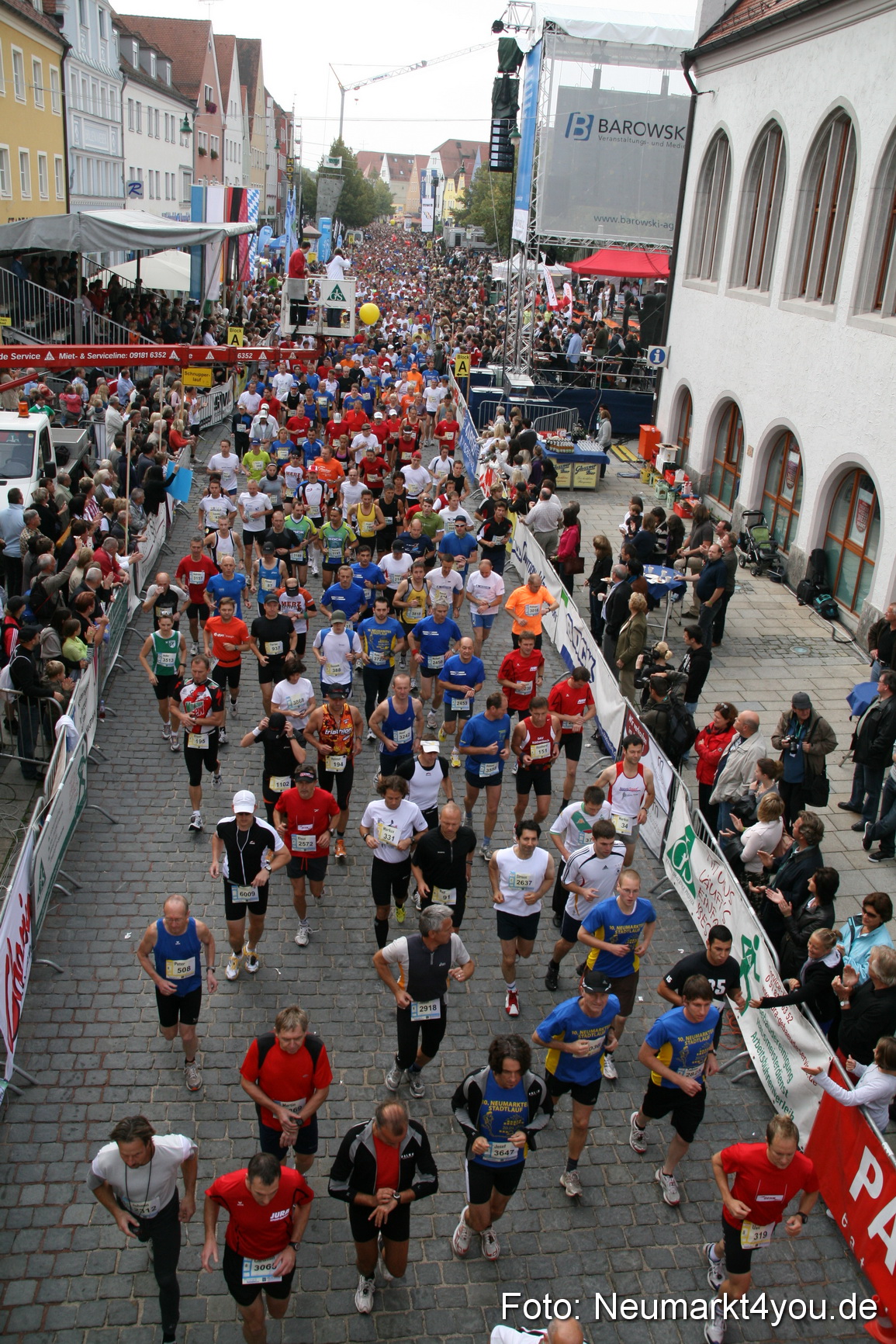 0055 Stadtlauf Neumarkt Startbereich 200909