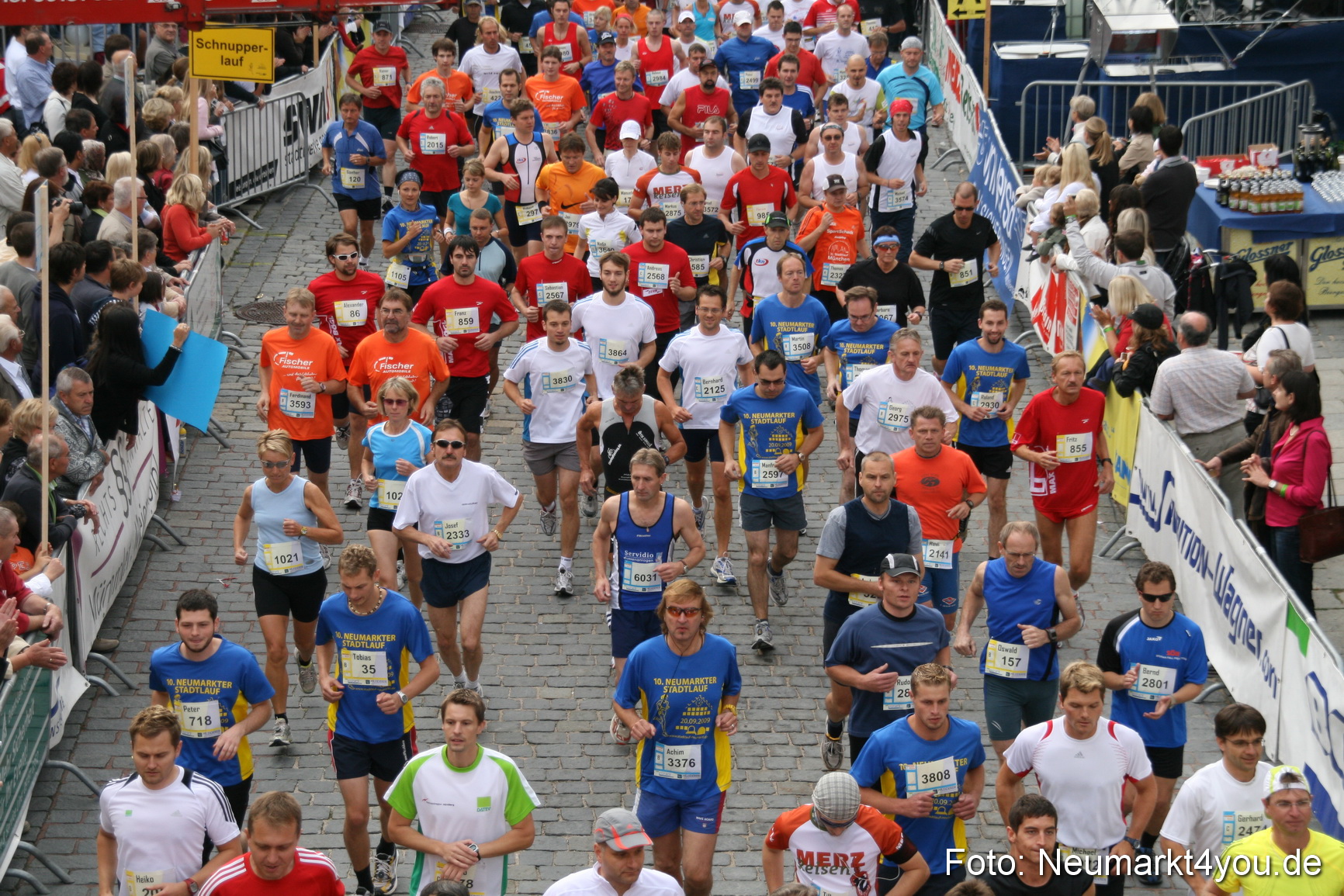 0058 Stadtlauf Neumarkt Startbereich 200909