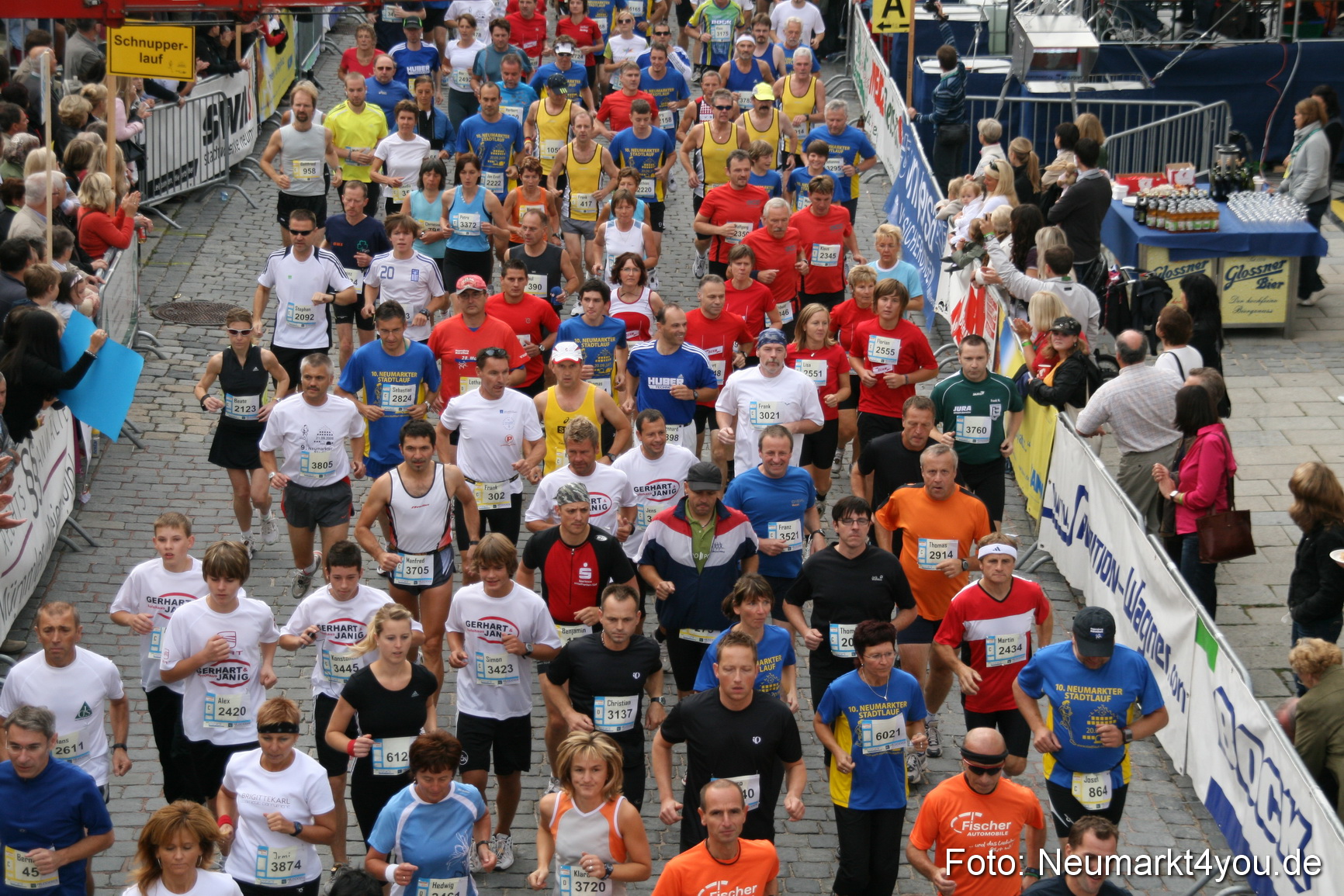 0061 Stadtlauf Neumarkt Startbereich 200909