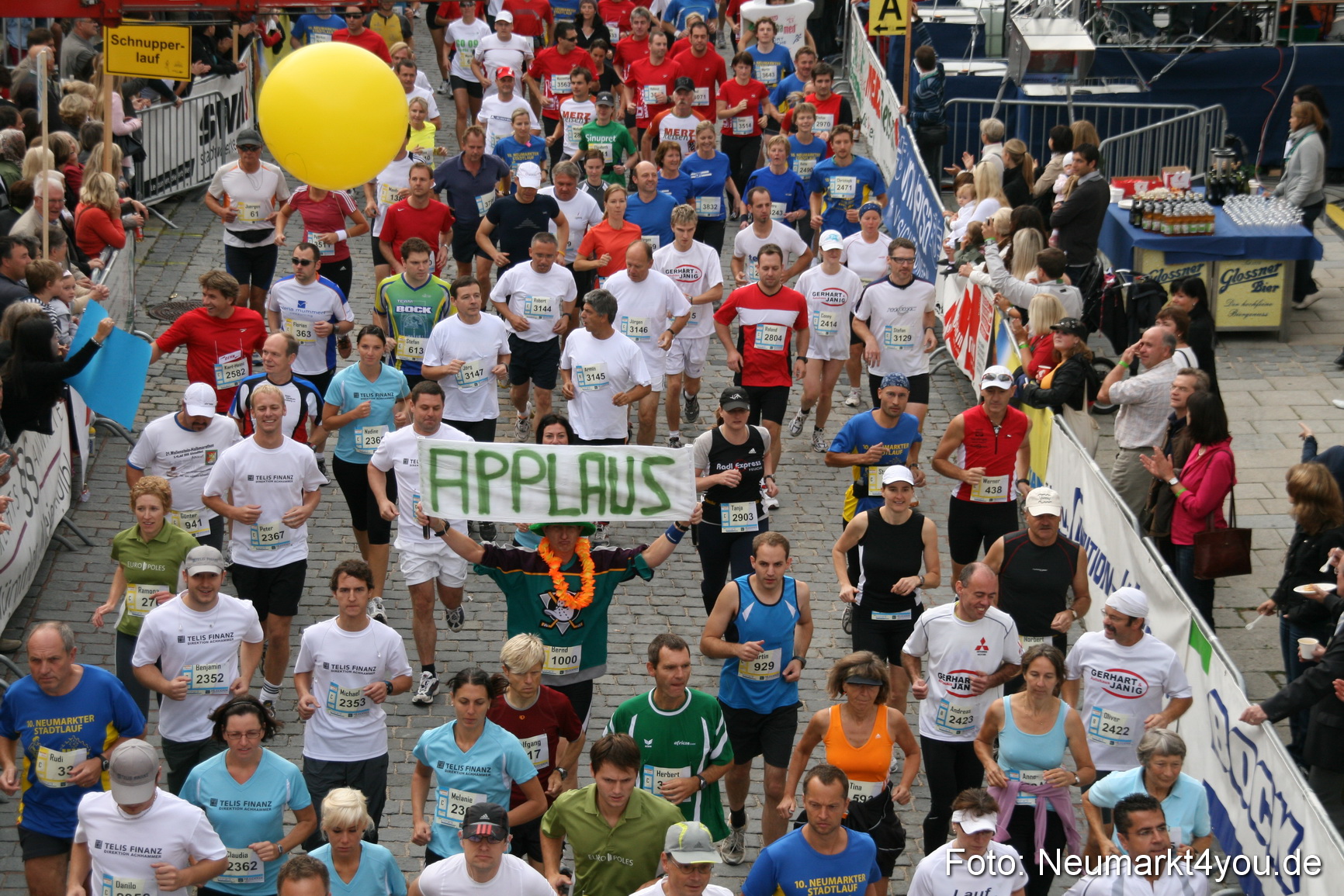 0063 Stadtlauf Neumarkt Startbereich 200909