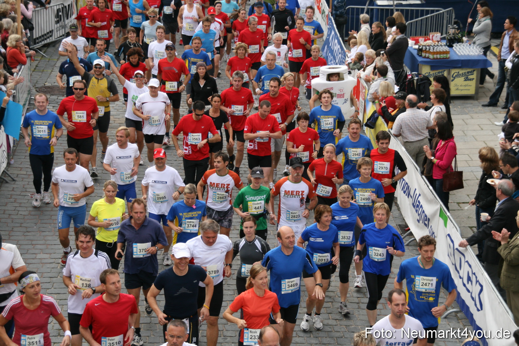 0064 Stadtlauf Neumarkt Startbereich 200909