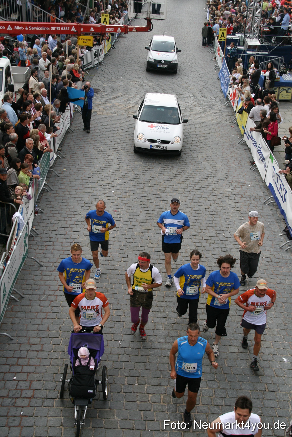 0078 Stadtlauf Neumarkt Startbereich 200909