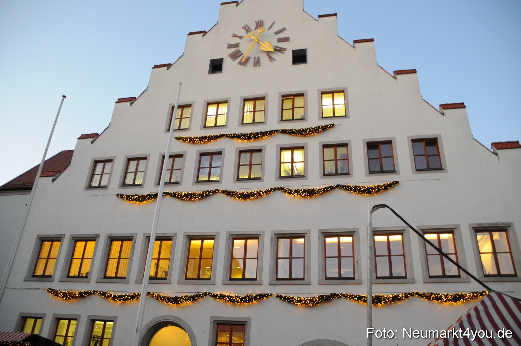 Weihnachtsmarkt Neumarkt 2009