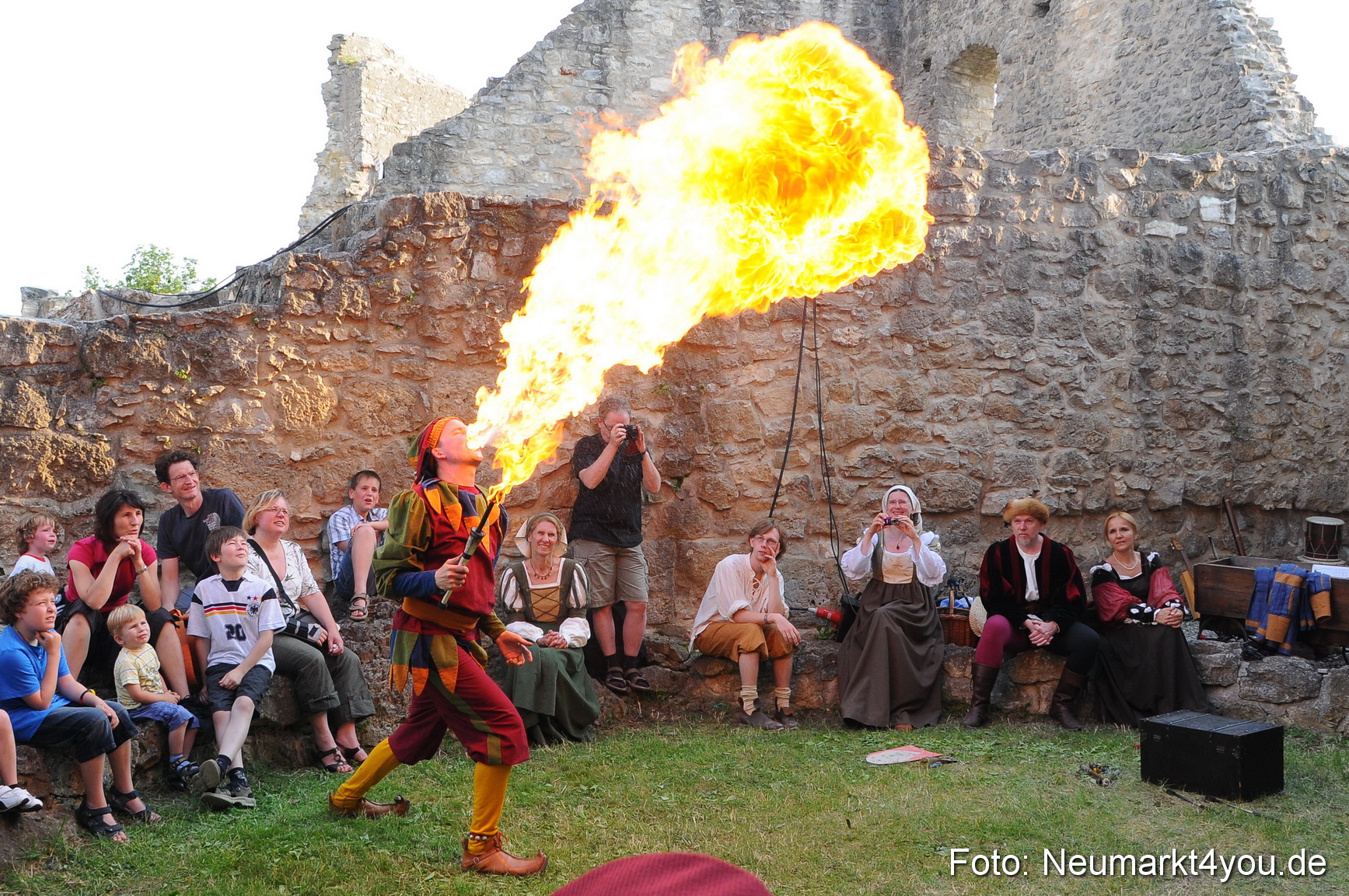 Wolfstein Burgruinenfest 260610 0069