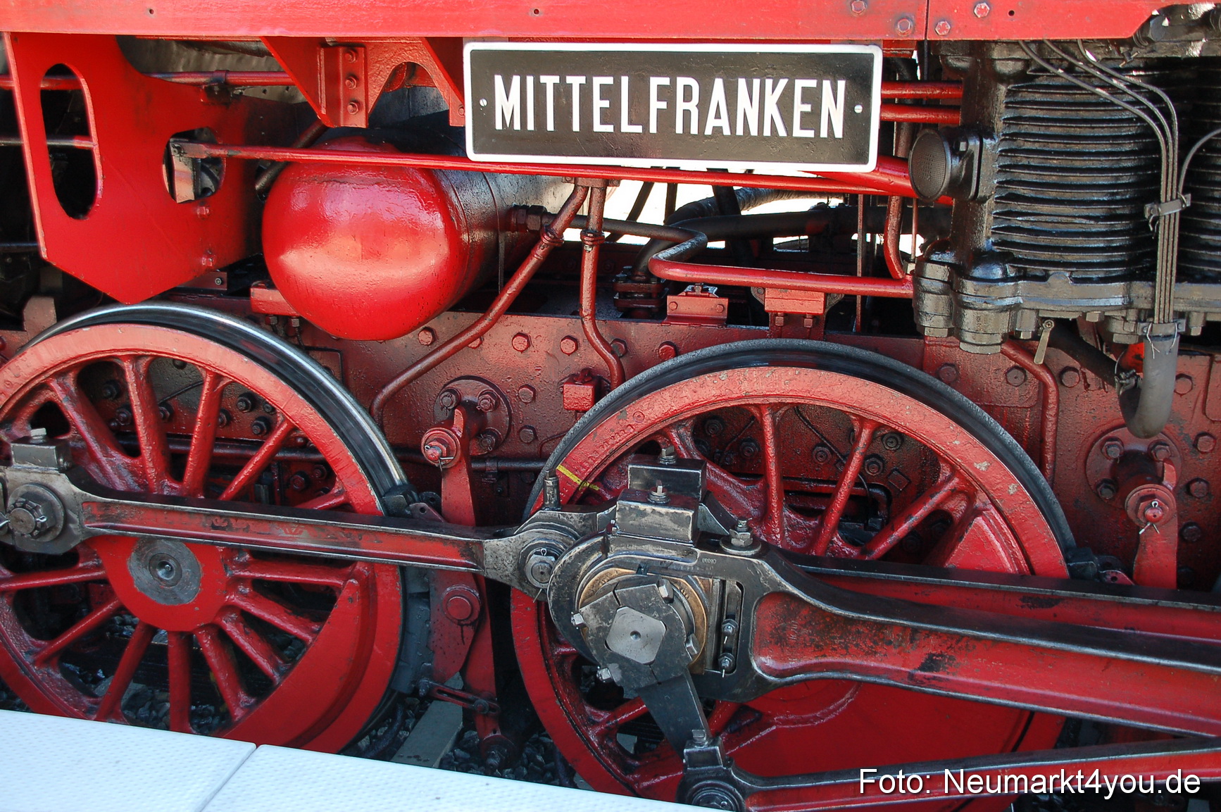 Dampflock Sonderzug Neumarkt 101010 0012