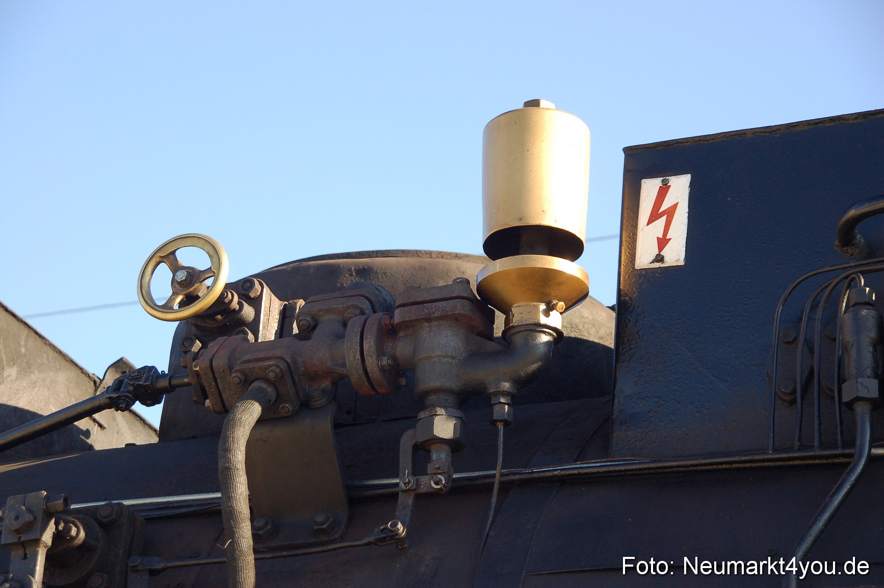Dampflock Sonderzug Neumarkt 101010 0013