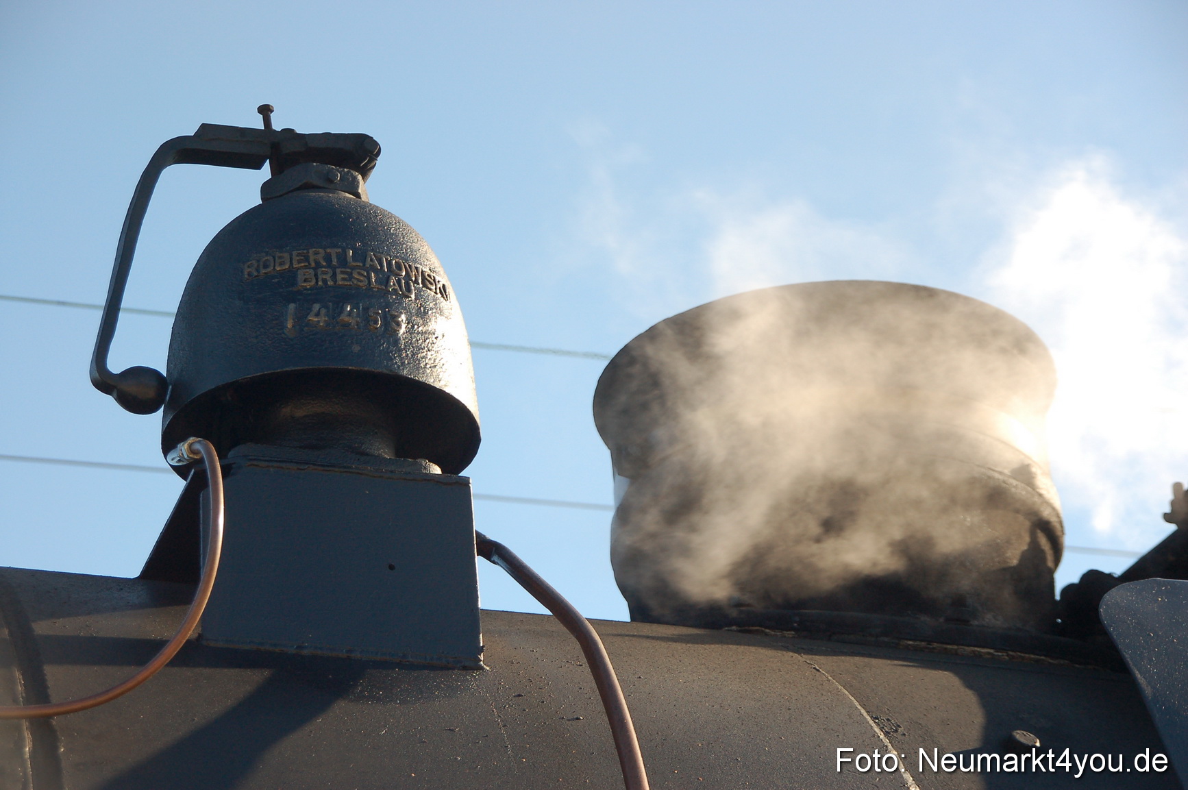 Dampflock Sonderzug Neumarkt 101010 0015