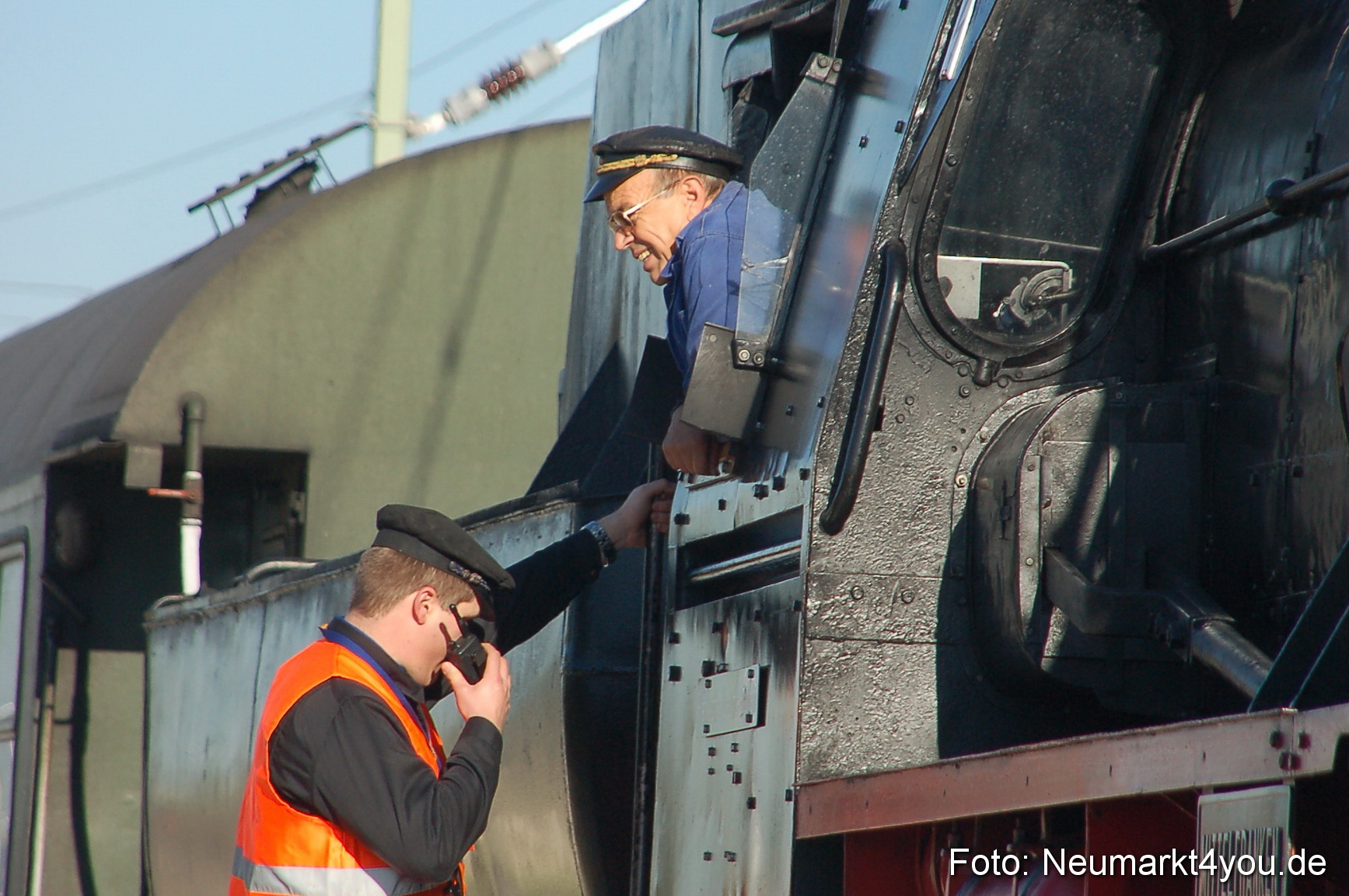 Dampflock Sonderzug Neumarkt 101010 0020