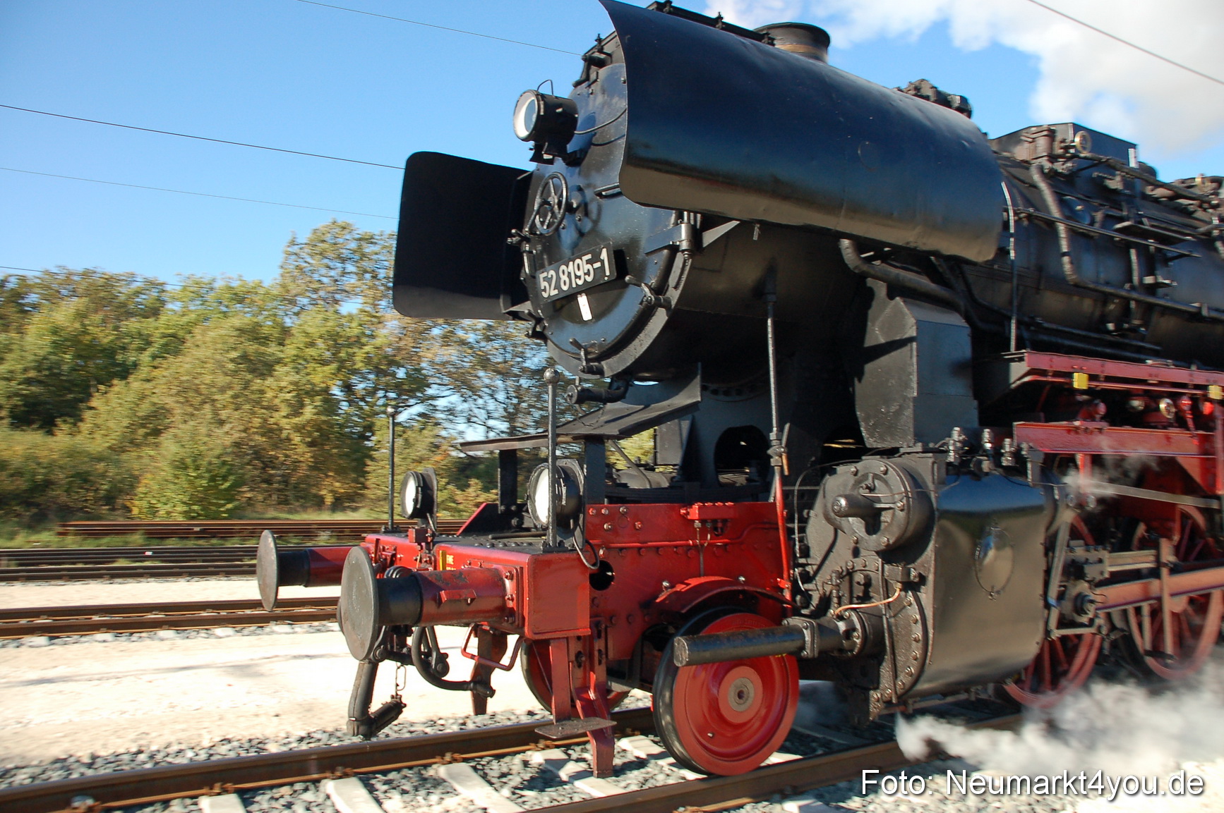 Dampflock Sonderzug Neumarkt 101010 0024