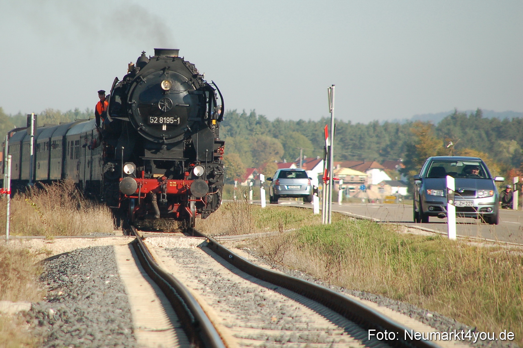 Dampflock Sonderzug Neumarkt 101010 0027