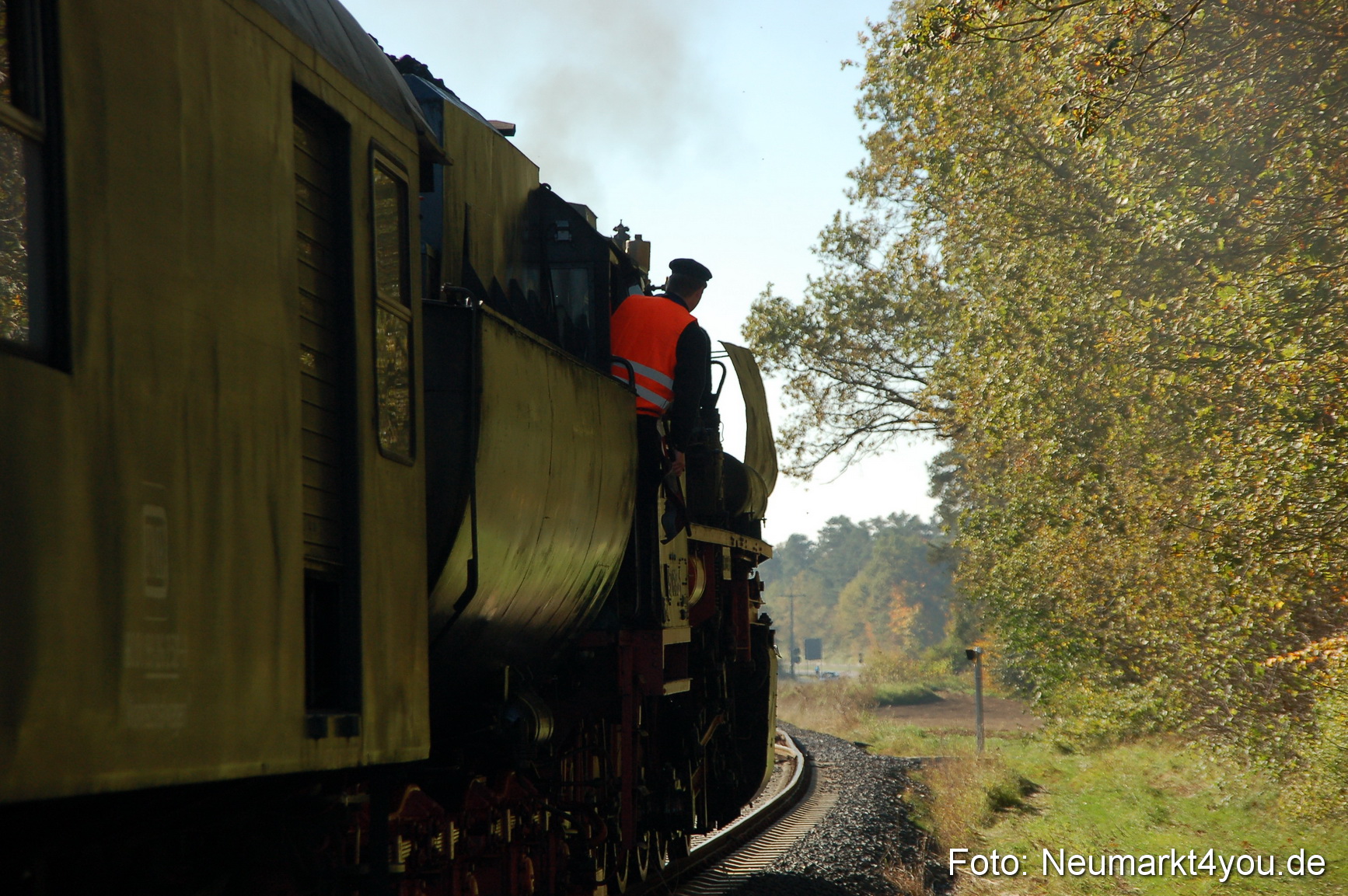Dampflock Sonderzug Neumarkt 101010 0029