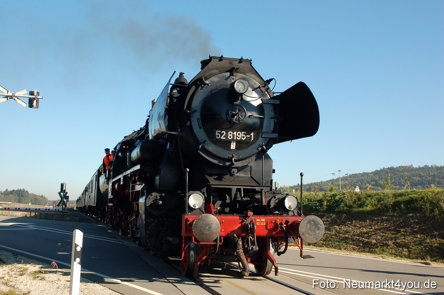 Dampflock Sonderzug Neumarkt 101010 0031
