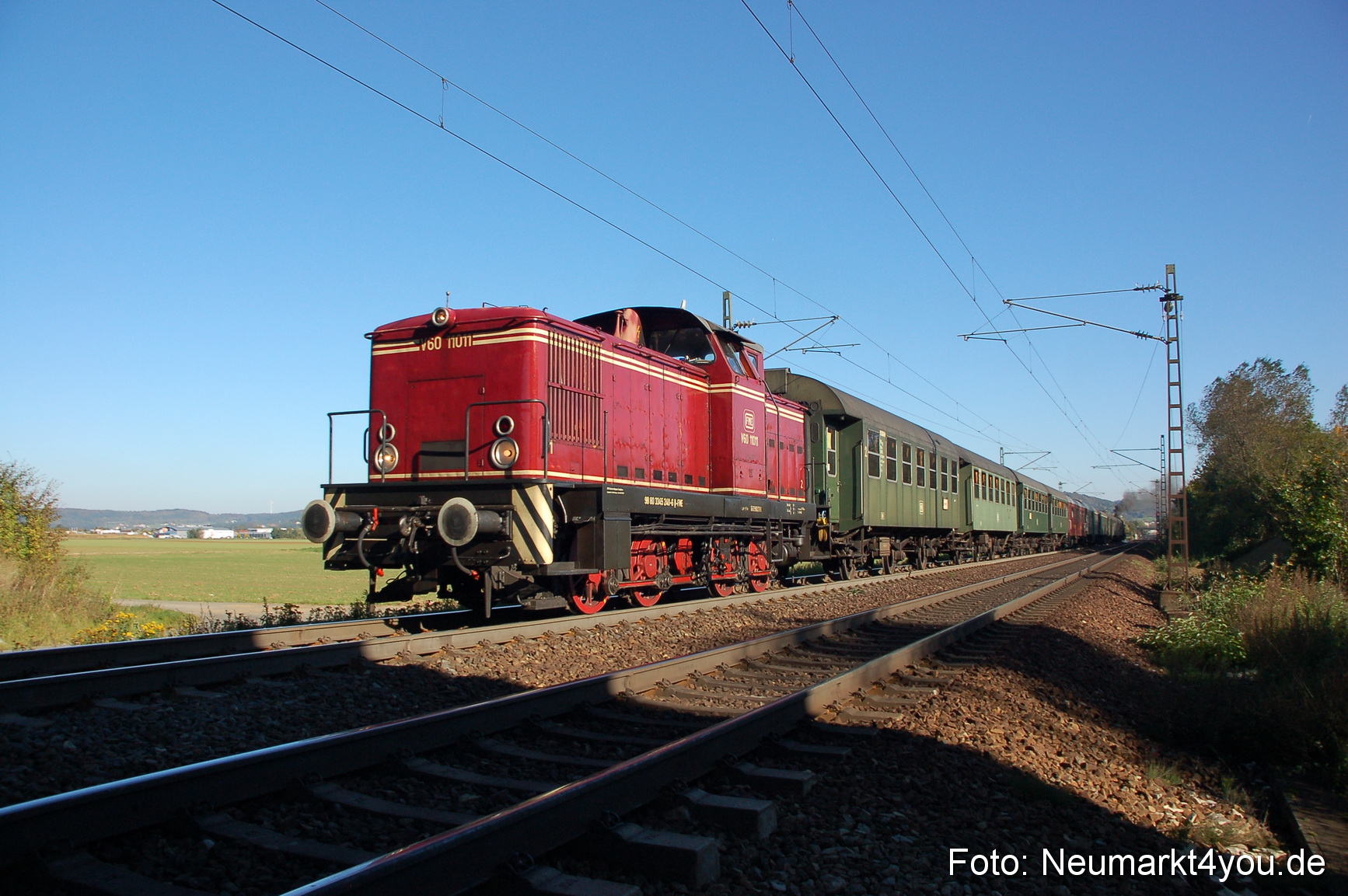 Dampflock Sonderzug Neumarkt 101010 0038