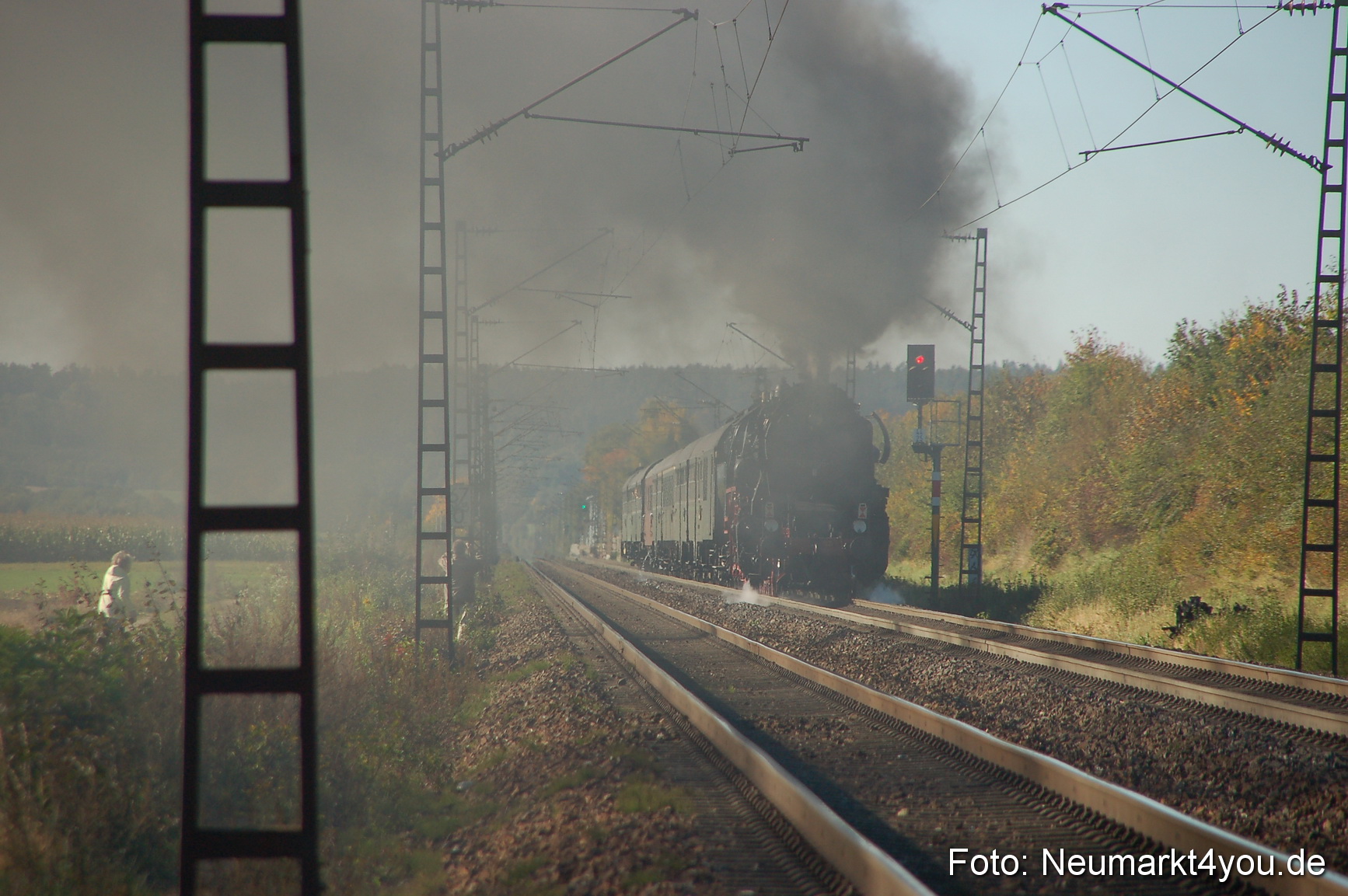 Dampflock Sonderzug Neumarkt 101010 0041