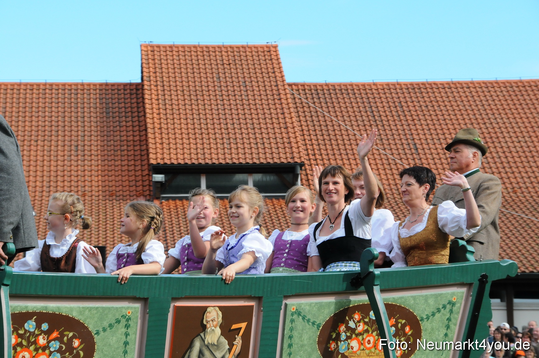 Pferdeschau Volksfest Neumarkt 160810 0059
