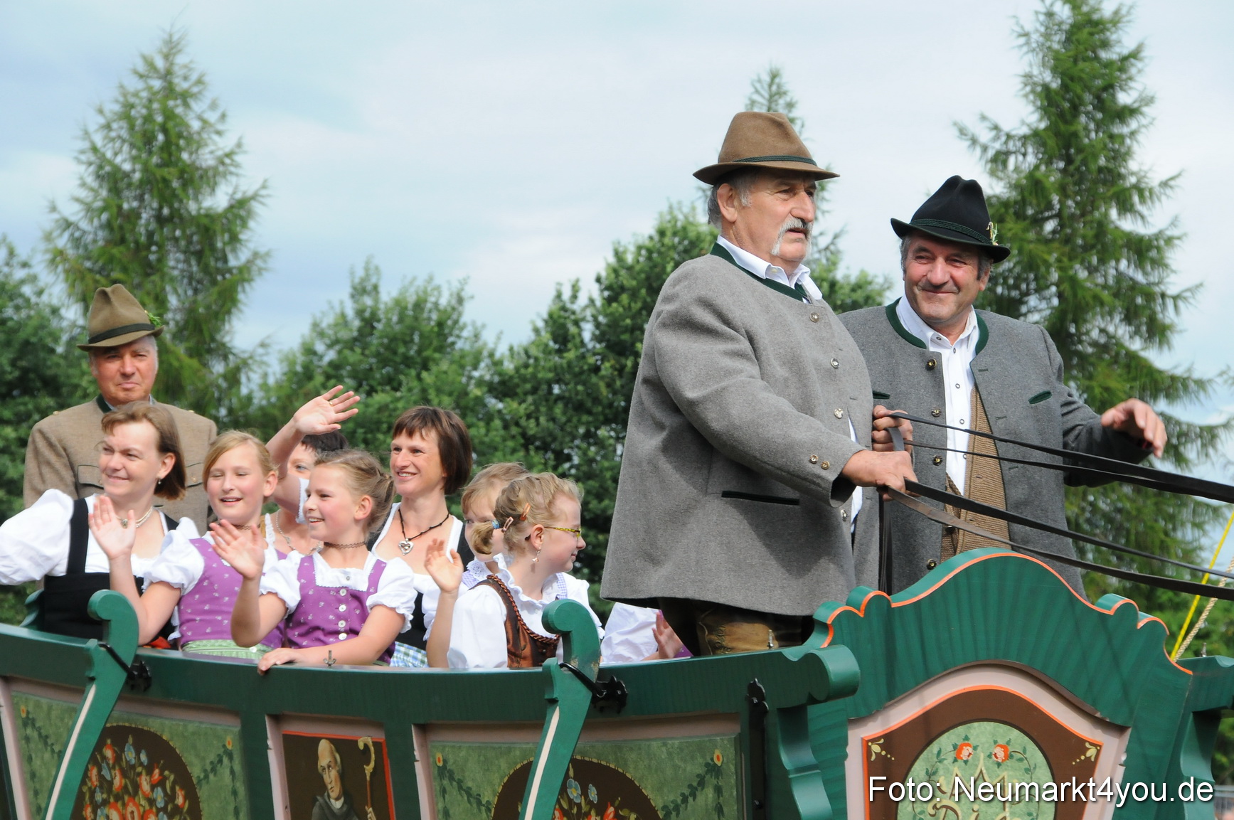 Pferdeschau Volksfest Neumarkt 160810 0065