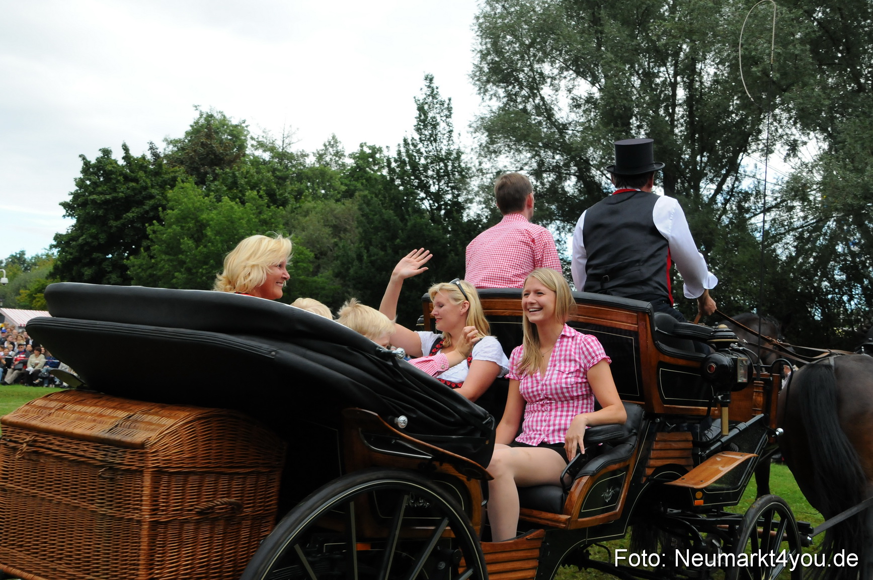 Pferdeschau Volksfest Neumarkt 160810 0088