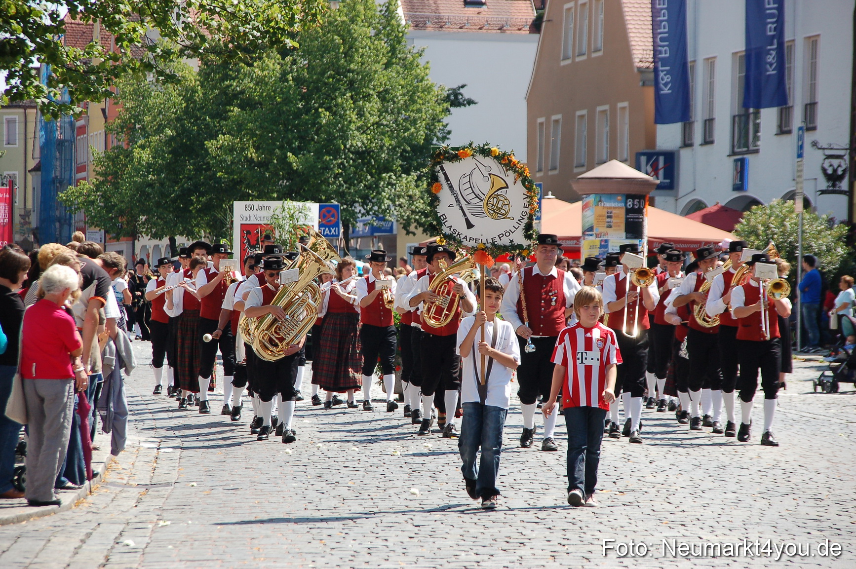 Volksfestzug Neumarkt 080810 0091